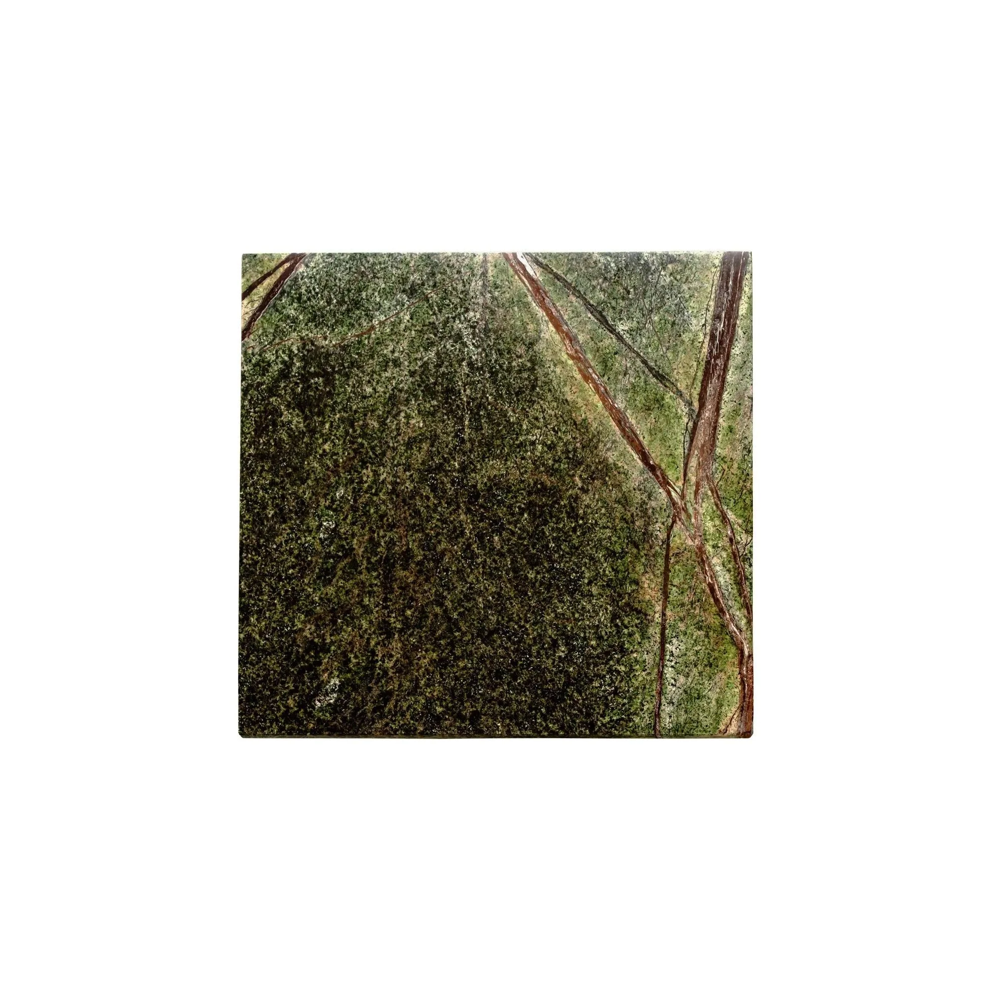 Moe's Home Collection Blair Rainforest Green Marble Accent Table - Image 7