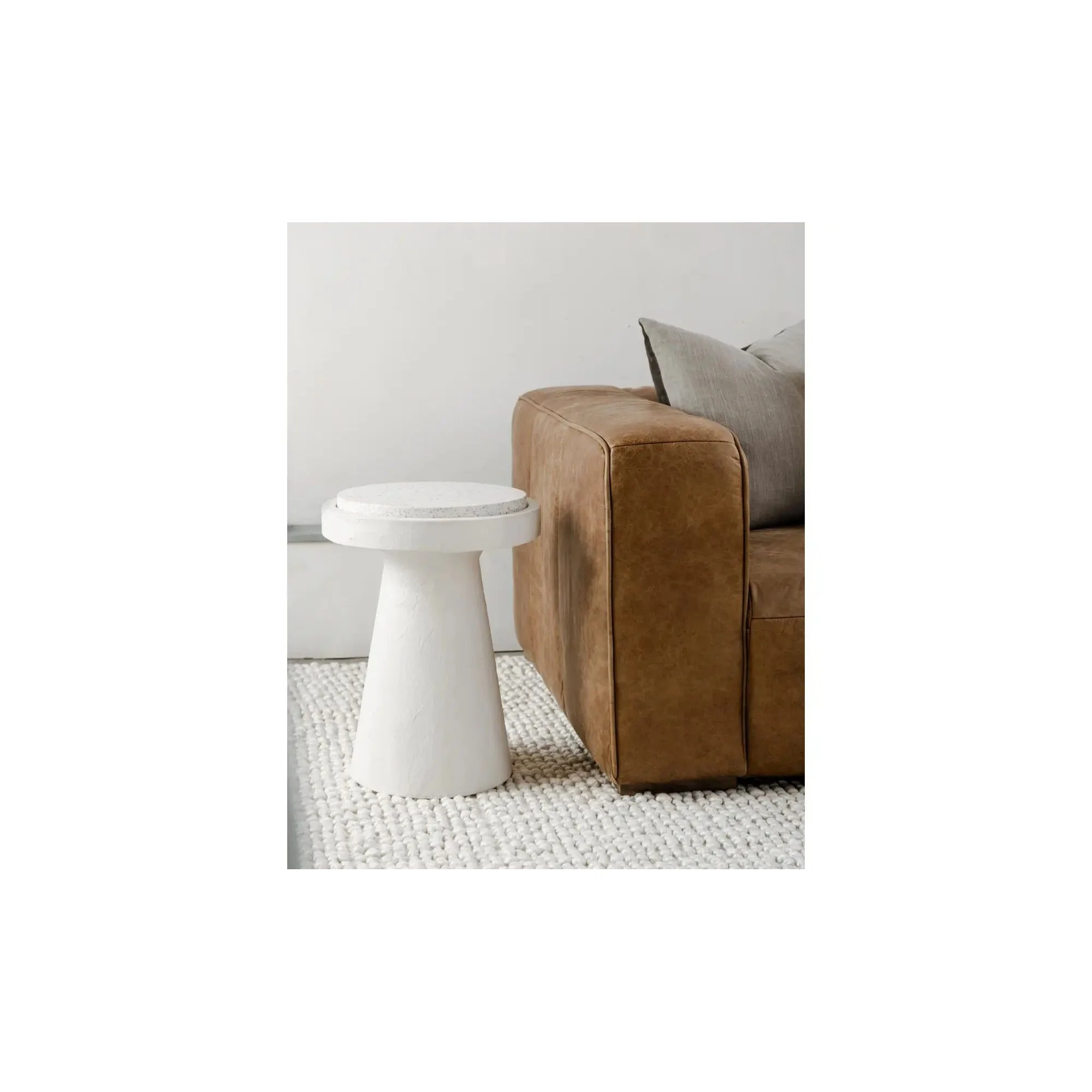 Moe's Home Collection Book White Accent Table - Image 2