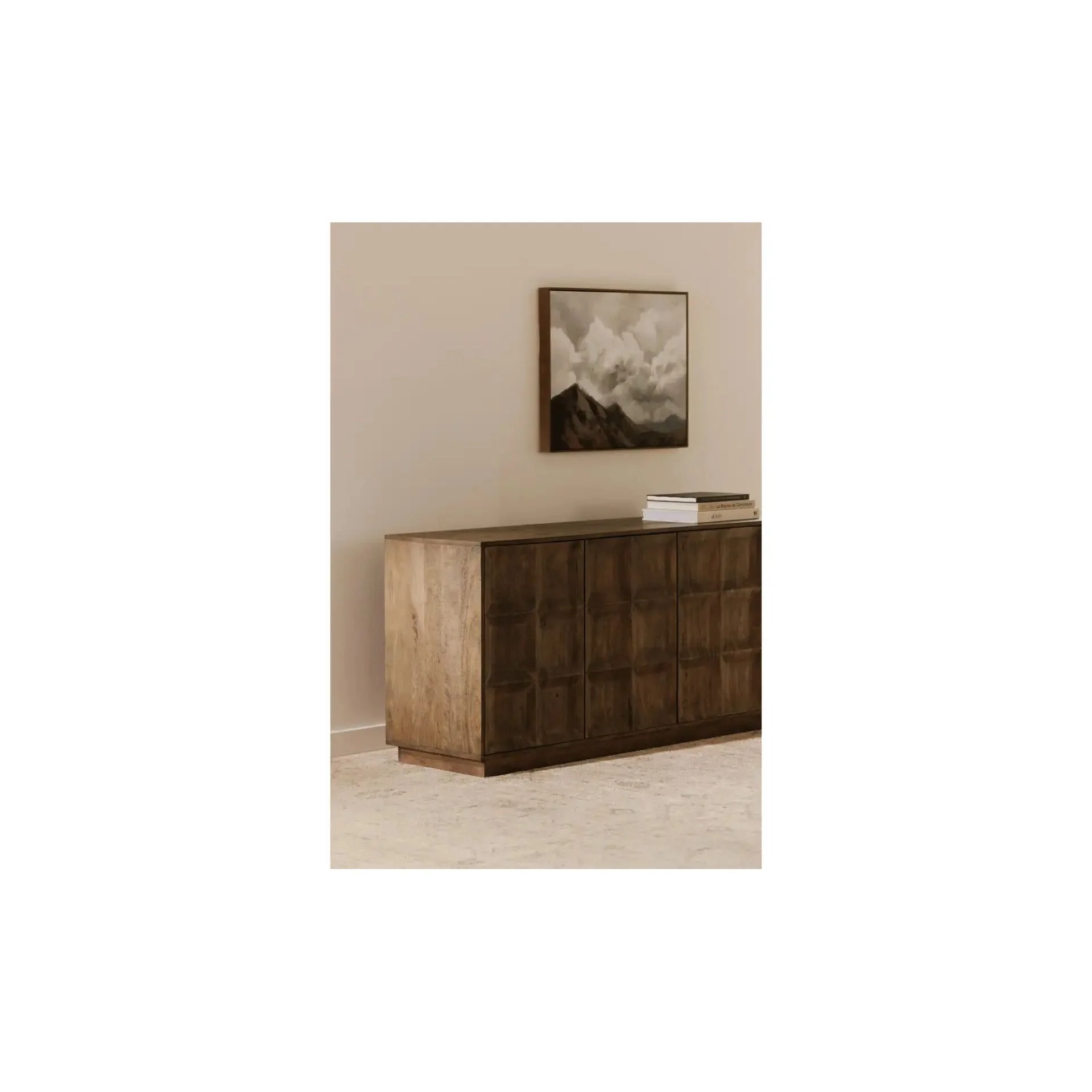 Moe's Home Collection Bowen Deep Brown Sideboard - Image 3