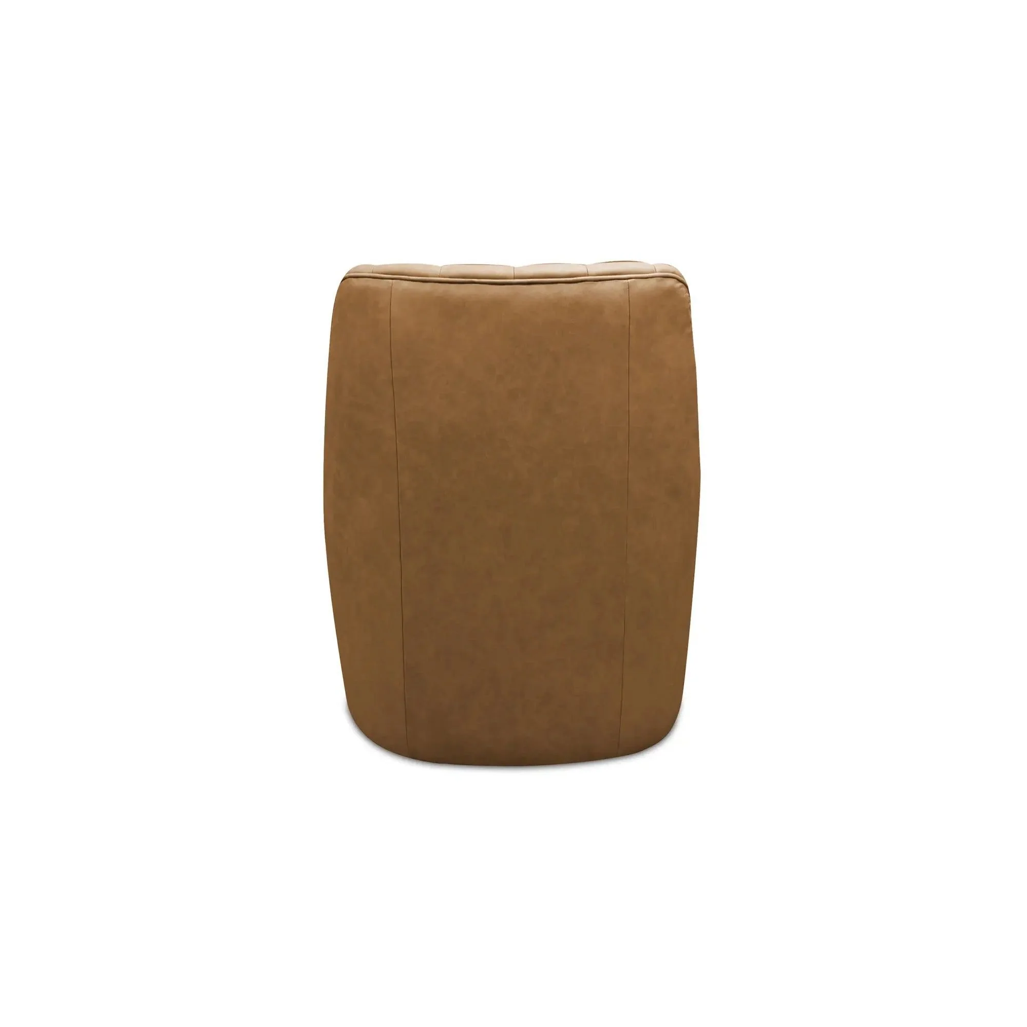 Moe's Home Collection Bowie Tan Leather Swivel Chair - Image 6