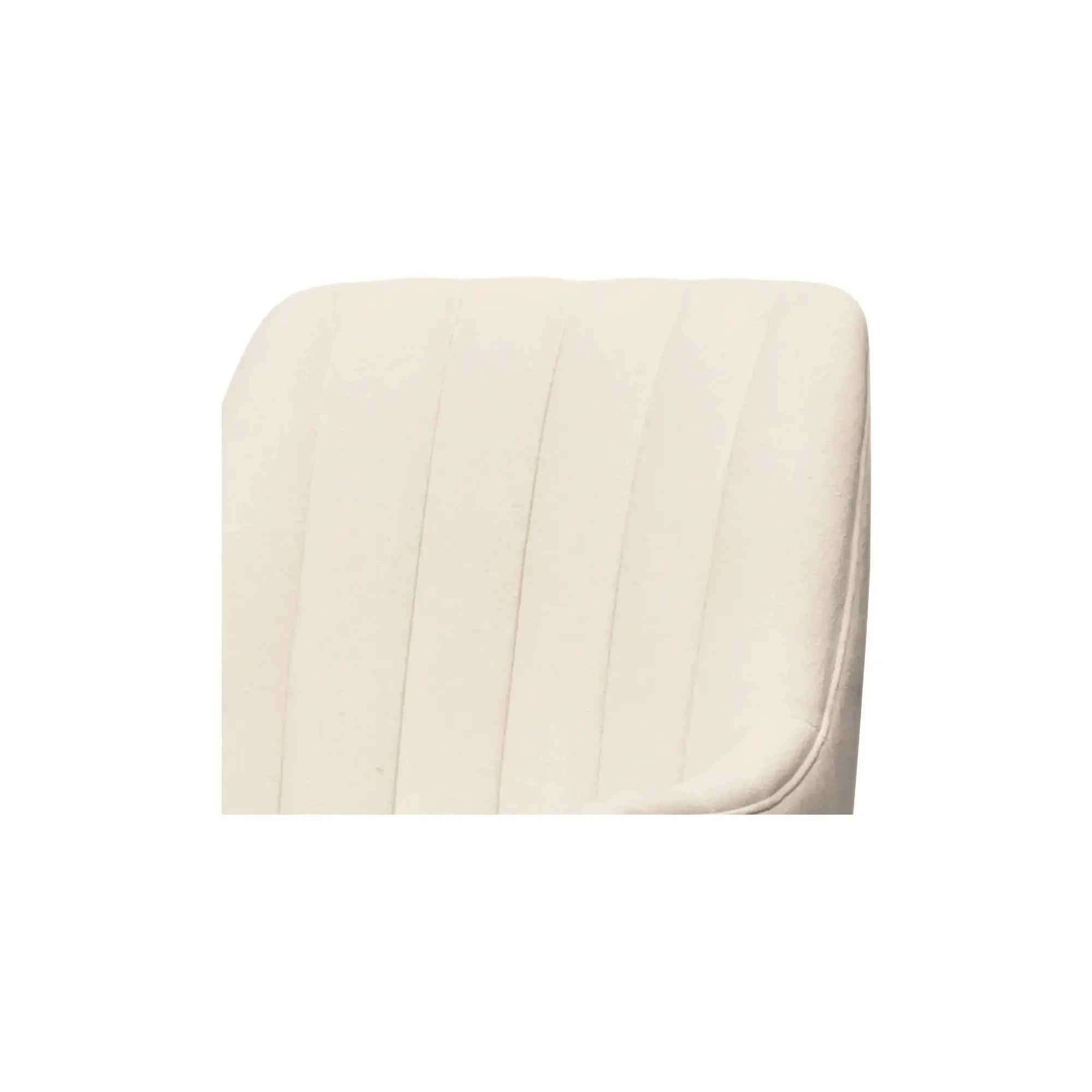 Moe's Home Collection Bowie White Swivel Chair - Image 3