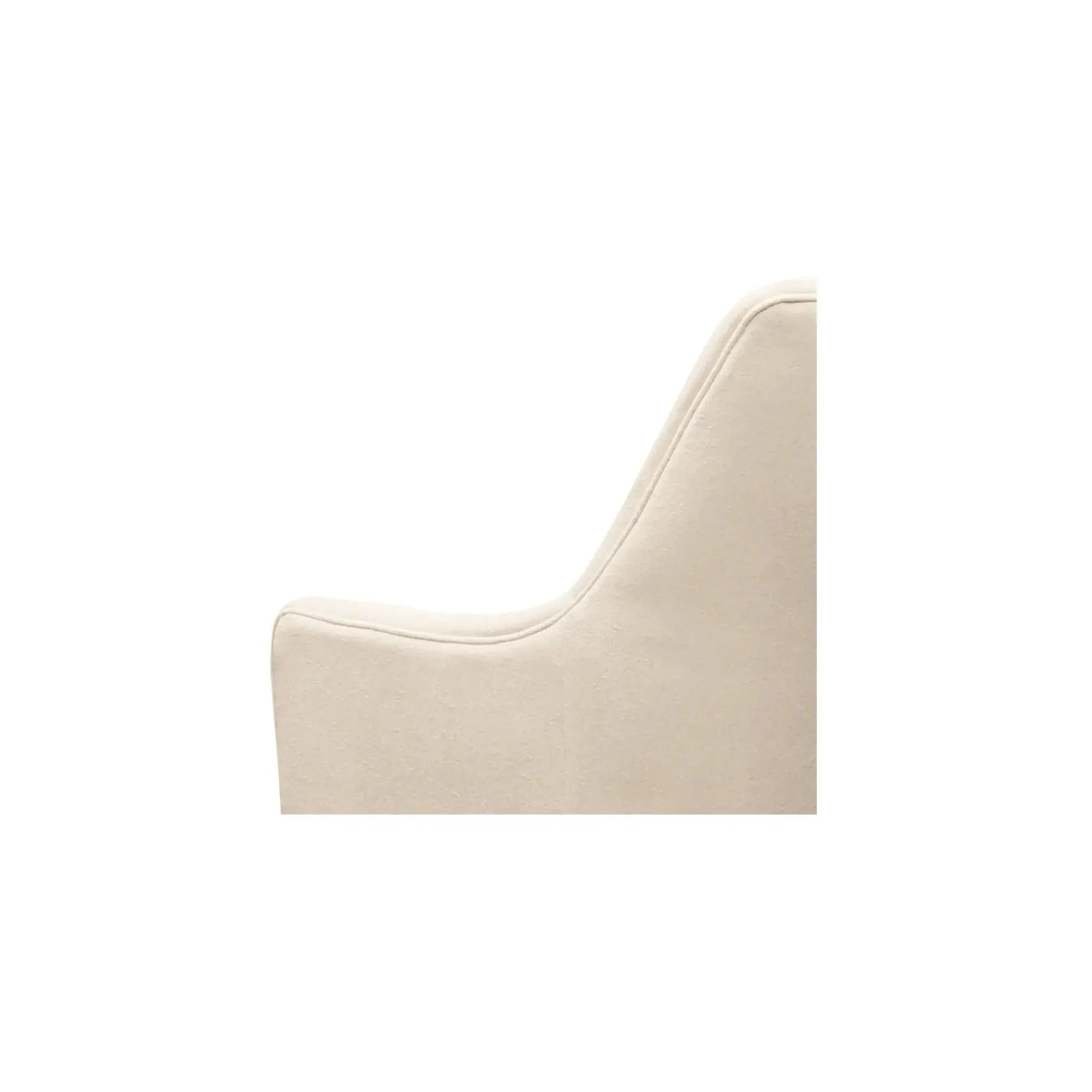 Moe's Home Collection Bowie White Swivel Chair - Image 8