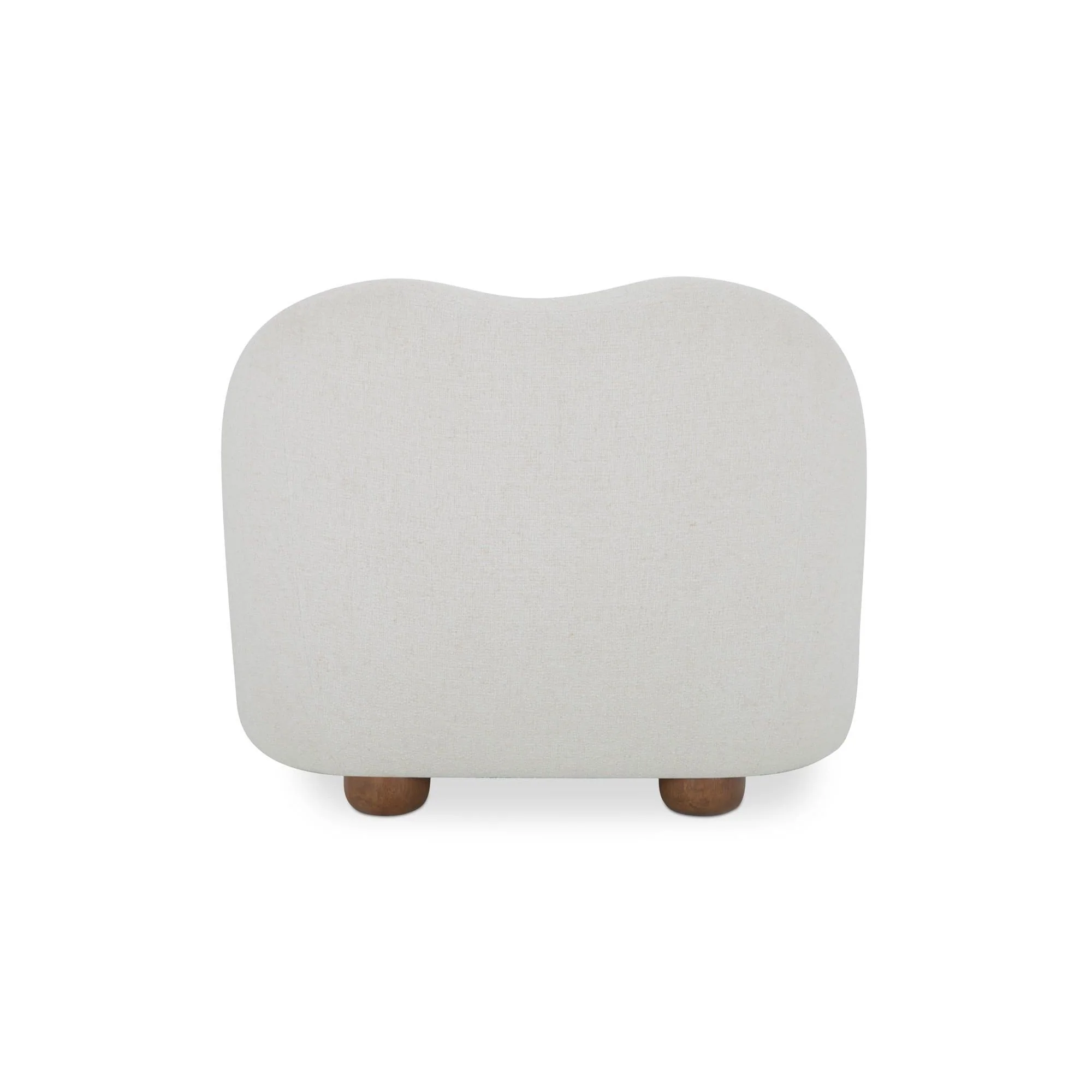 Moe's Home Collection Bria Oatmeal Accent Chair - Image 3