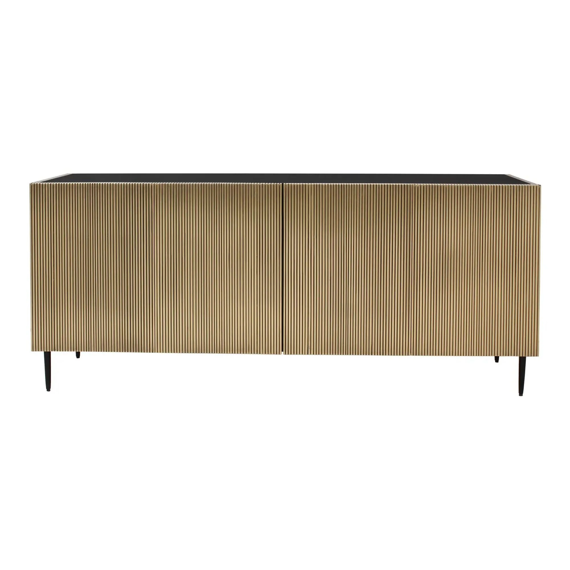 Moe's Home Collection Brogan Antique Brass Sideboard - Image 6