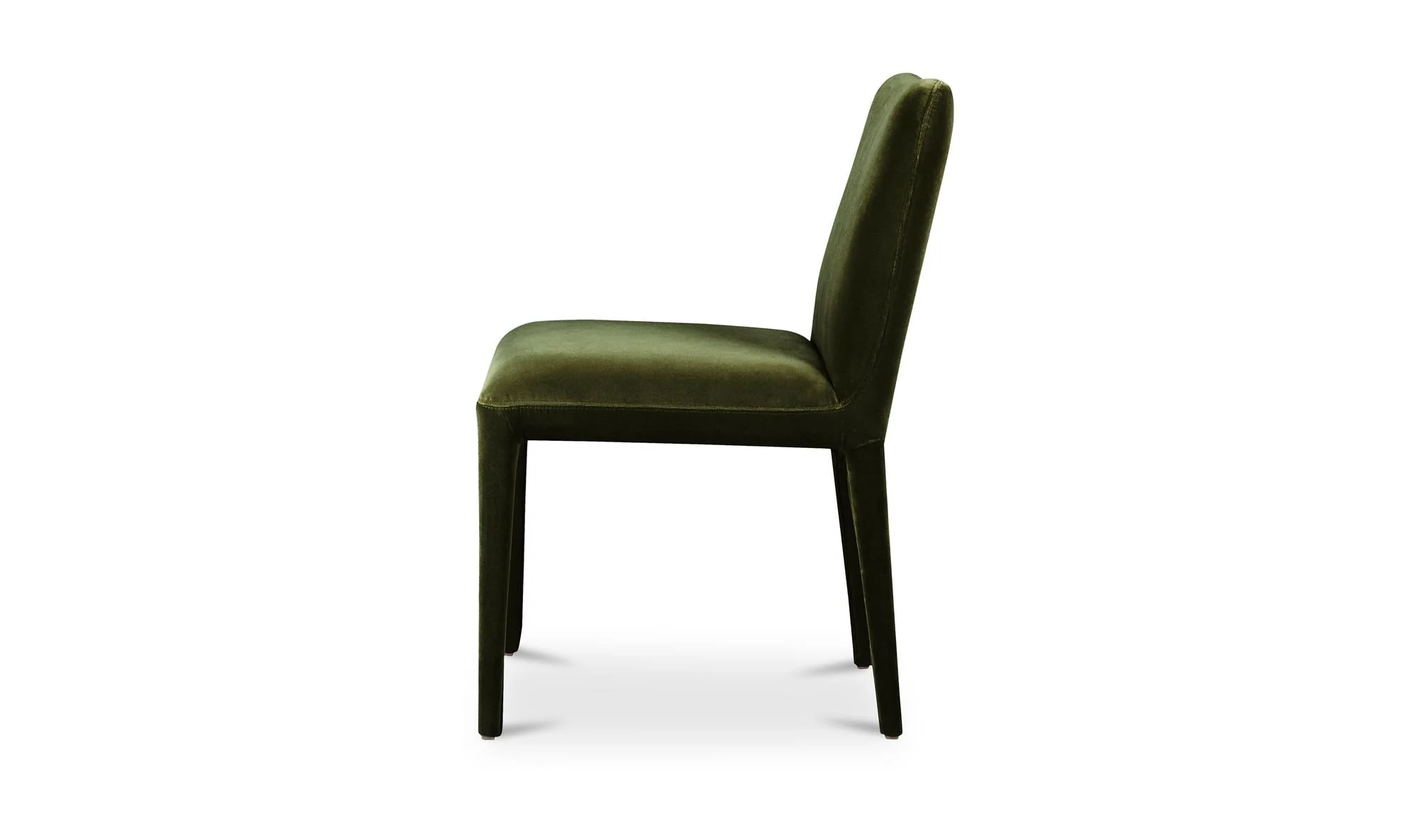 Moe's Home Calla Dining Chair Green Velvet - Set Of Two - Image 9