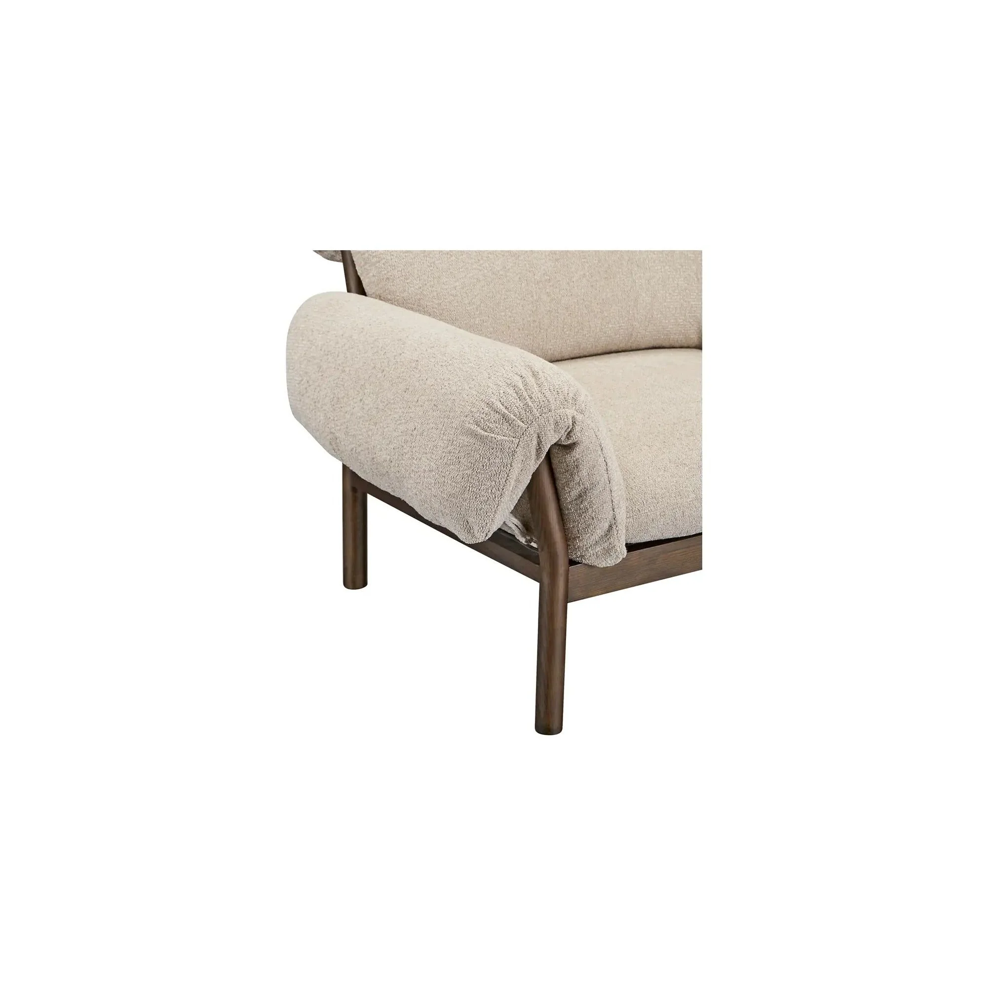Moe's Home Collection Cardero Beige Lounge Chair - Image 6