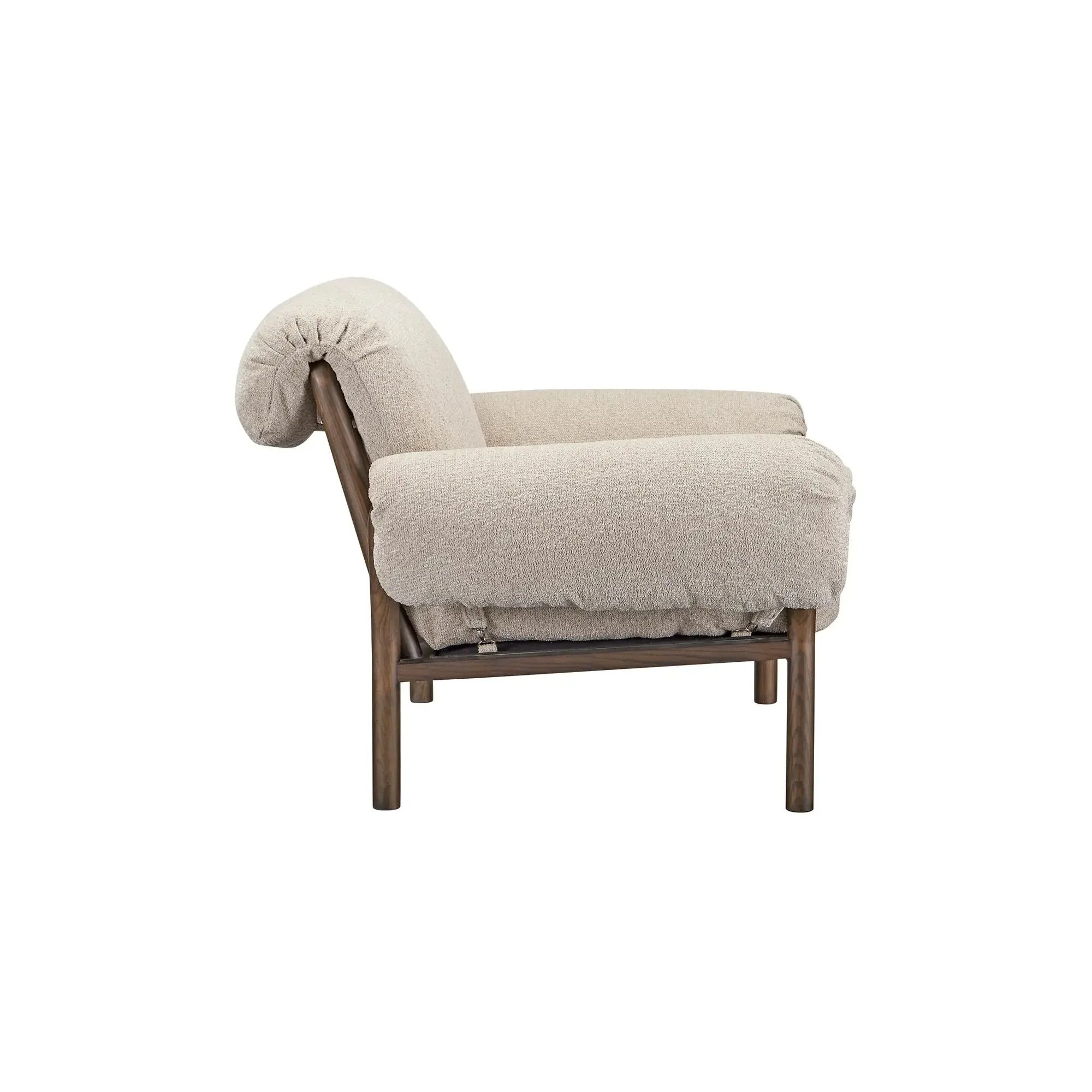 Moe's Home Collection Cardero Beige Lounge Chair - Image 7
