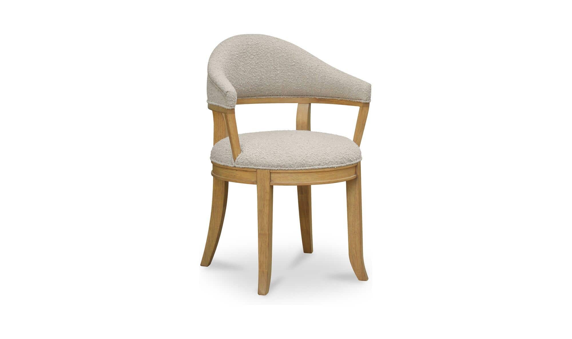 Moe's Home Carlos Dining Chair Taupe - Image 3