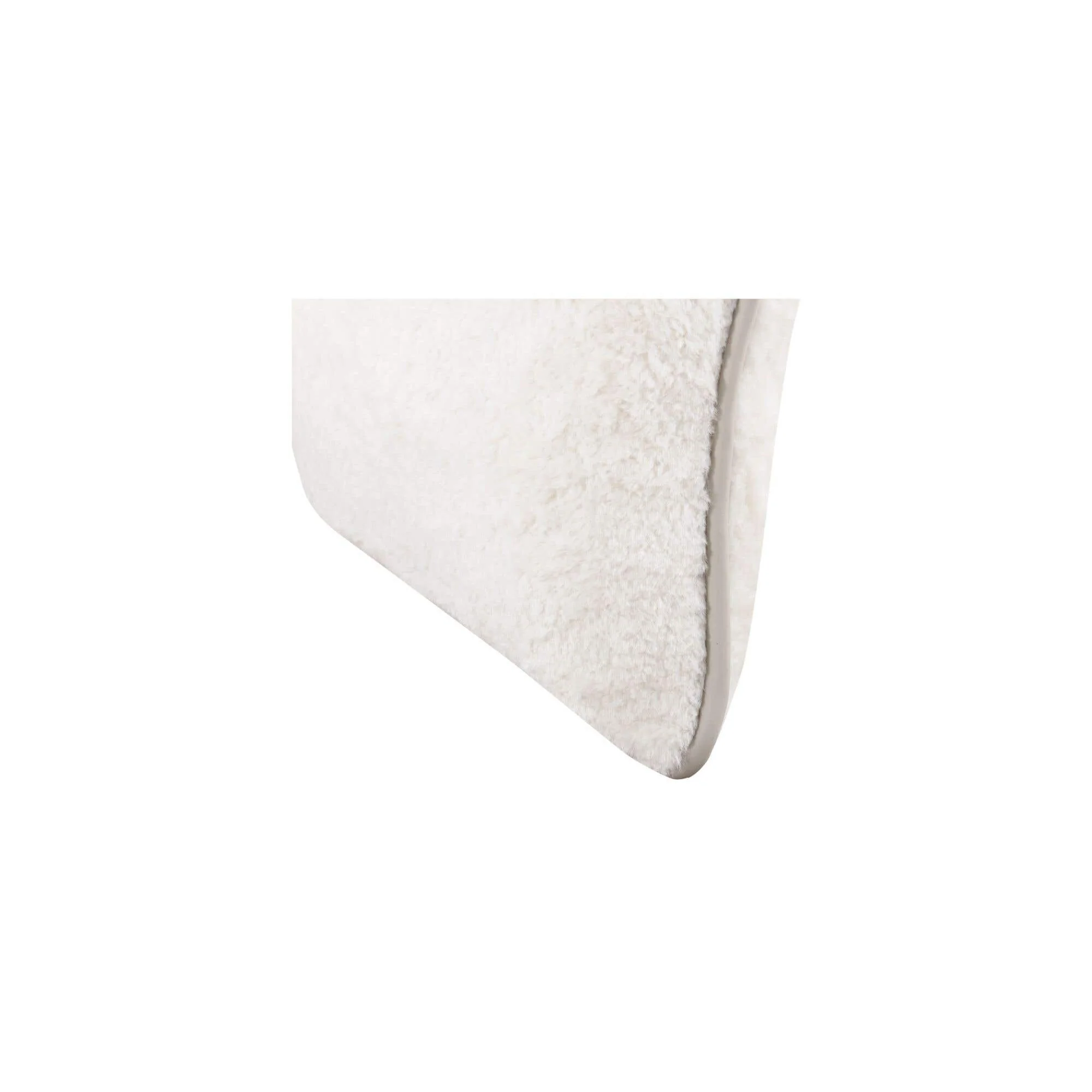 Moe's Home Carr 25In Cushion Faux Fur Cream - Image 4