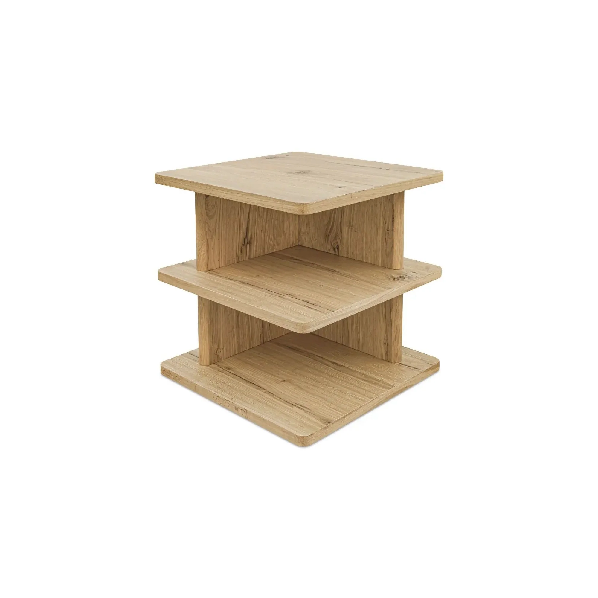 Moe's Home Collection Casey Rustic Oak Side Table - Image 2
