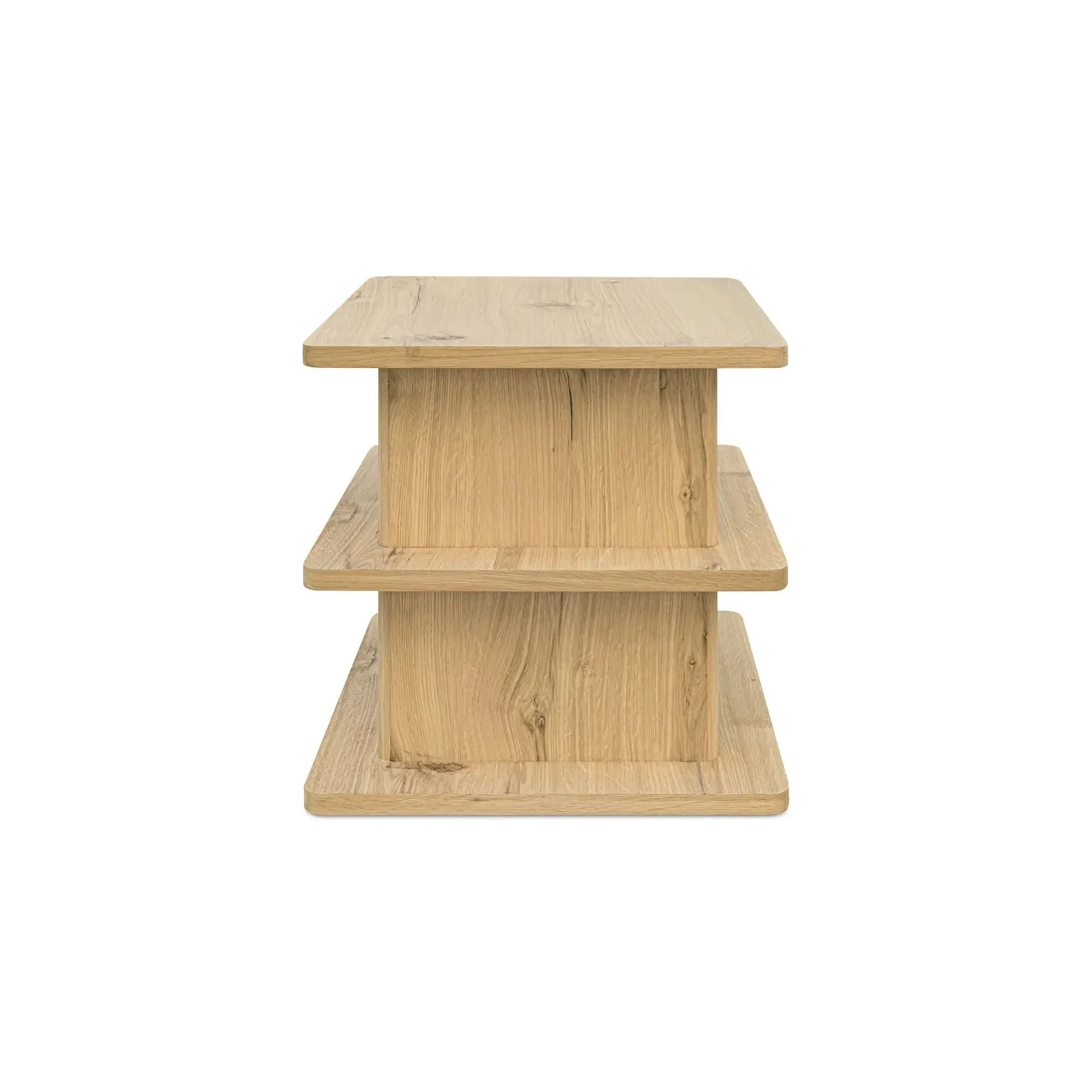 Moe's Home Collection Casey Rustic Oak Side Table - Image 4