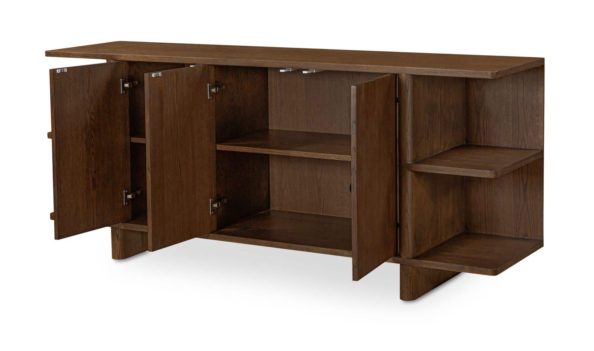 Moe's Home Casey Sideboard Dark Brown - Image 7
