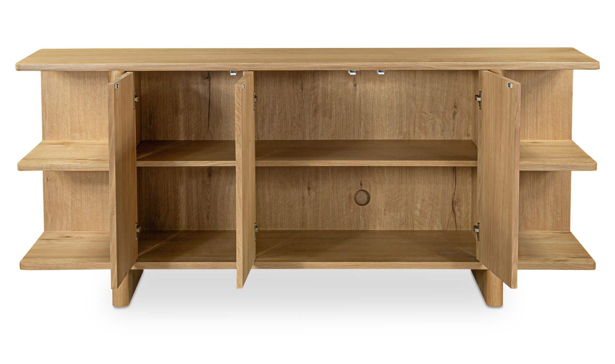 Moe's Home Casey Sideboard Rustic Oak - Image 8