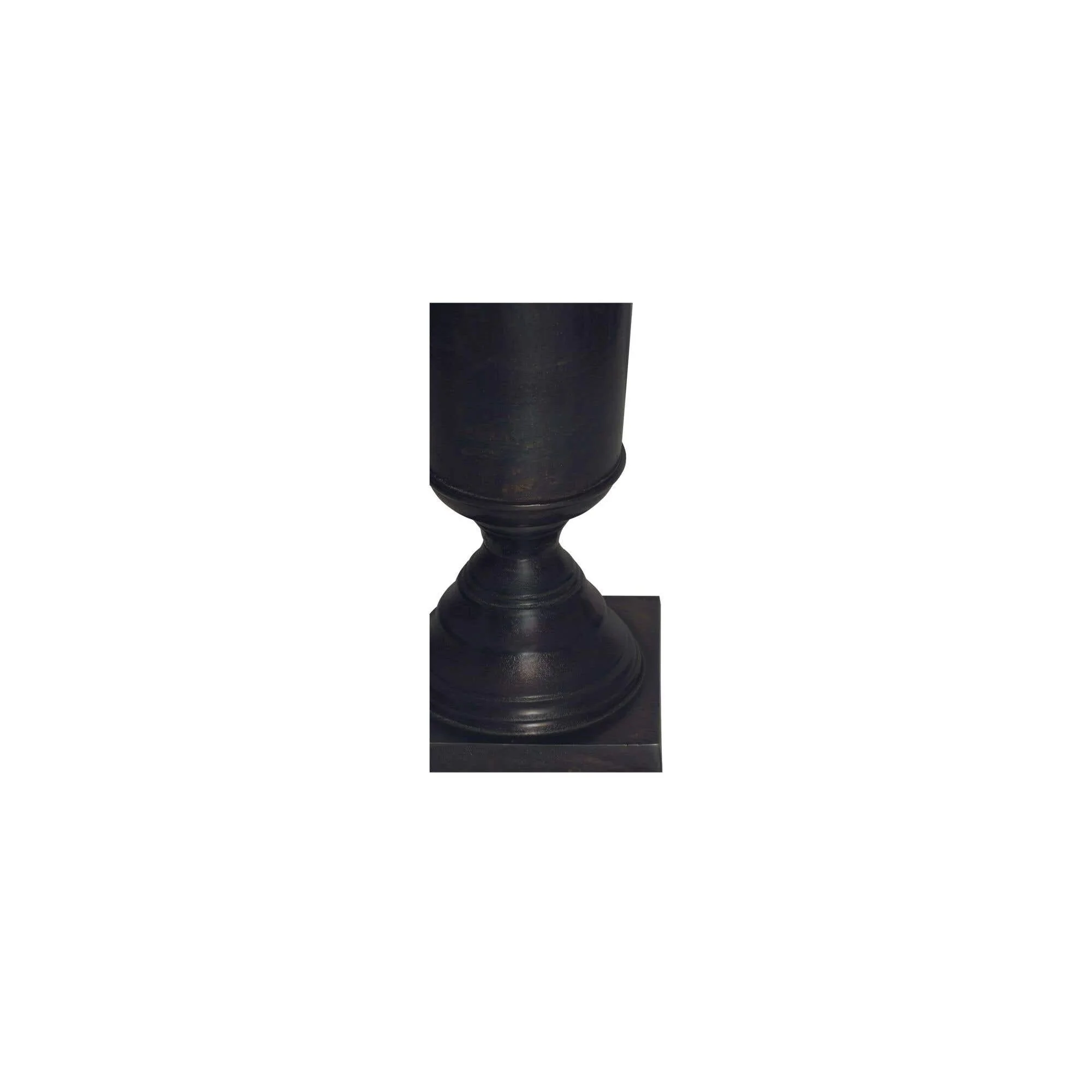 Moe's Home Cassia Cast Aluminum Vase Black - Image 4