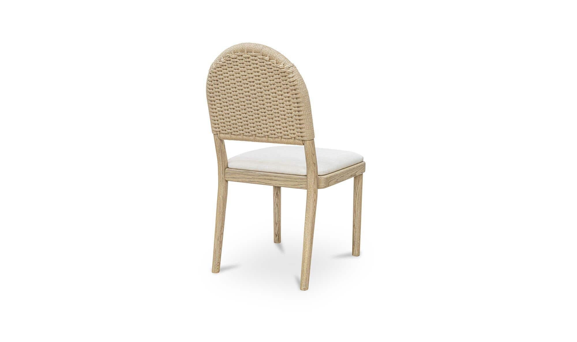 Moe's Home Claire Dining Chair Natural-Set of Two - Image 7