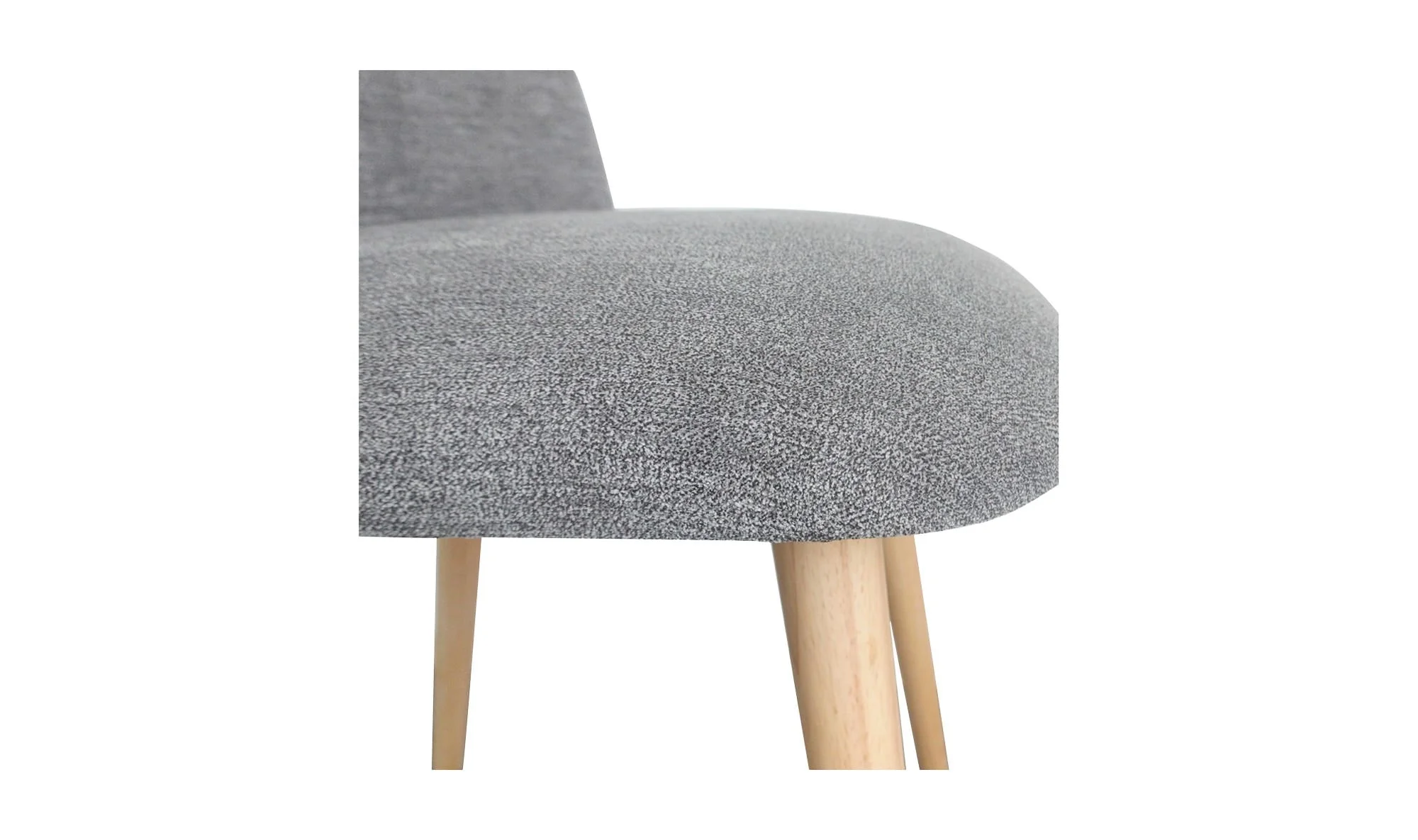 Moe's Home Clarissa Dining Chair Grey - Set Of Two - Image 10