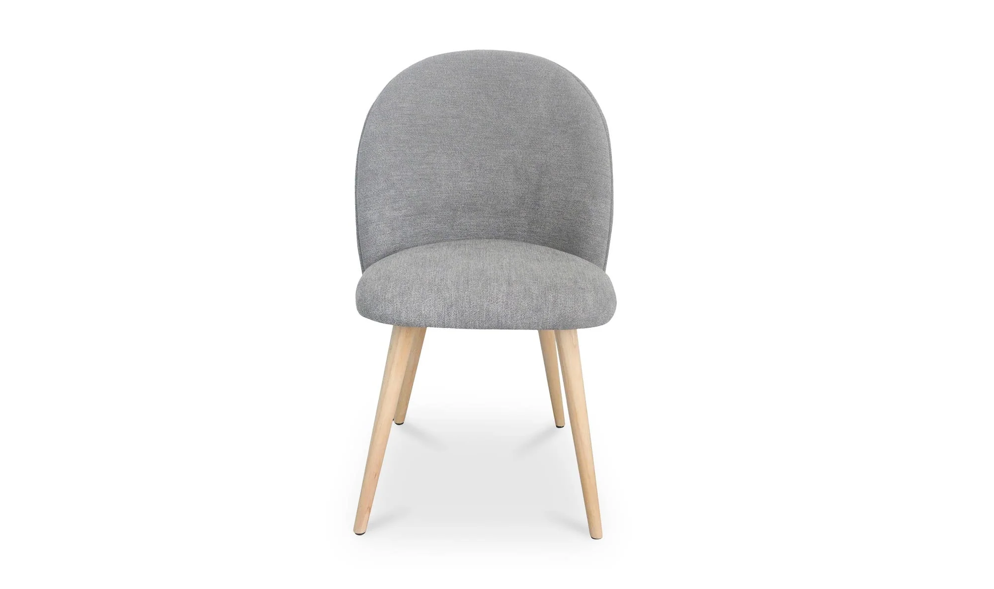 Moe's Home Clarissa Dining Chair Grey - Set Of Two - Image 5