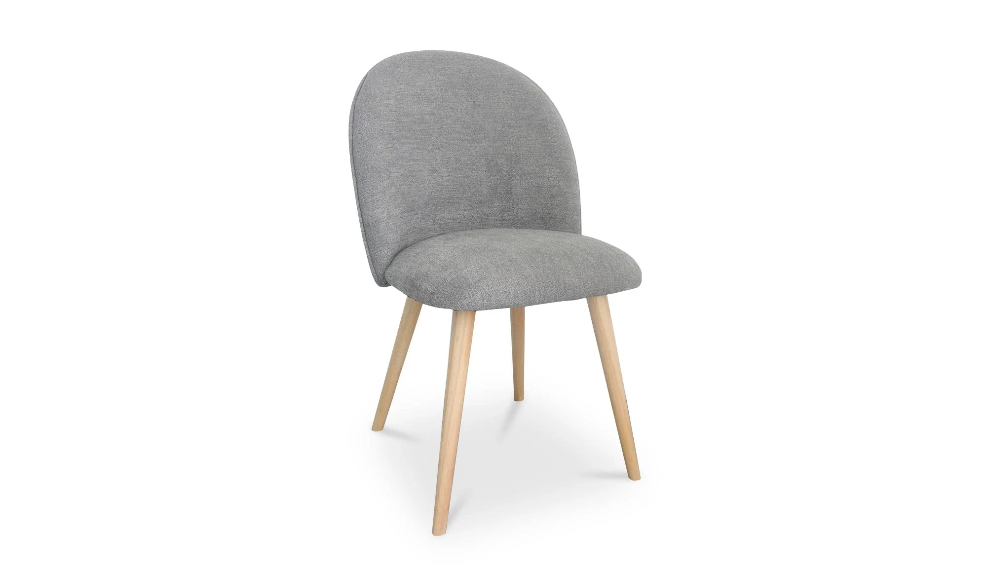 Moe's Home Clarissa Dining Chair Grey - Set Of Two - Image 6