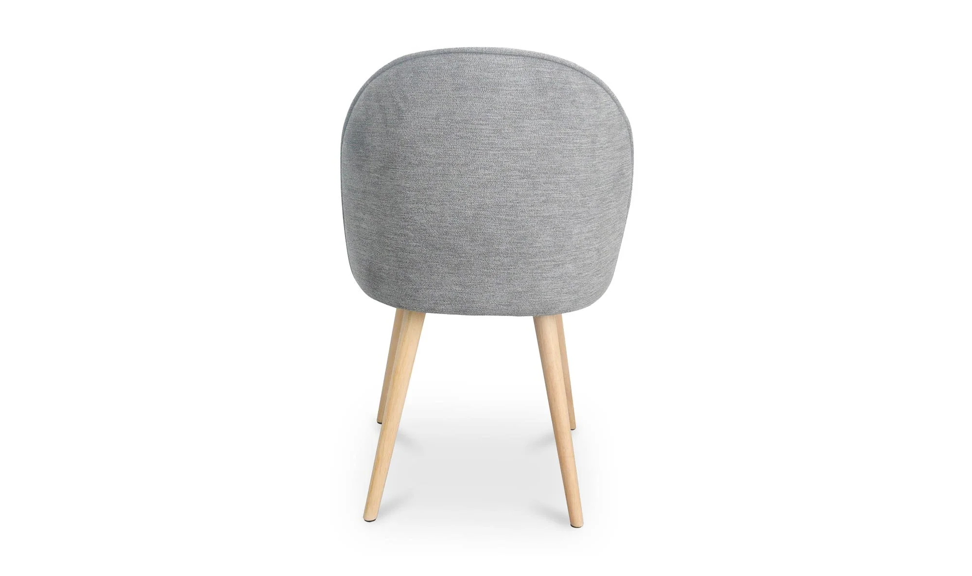 Moe's Home Clarissa Dining Chair Grey - Set Of Two - Image 8