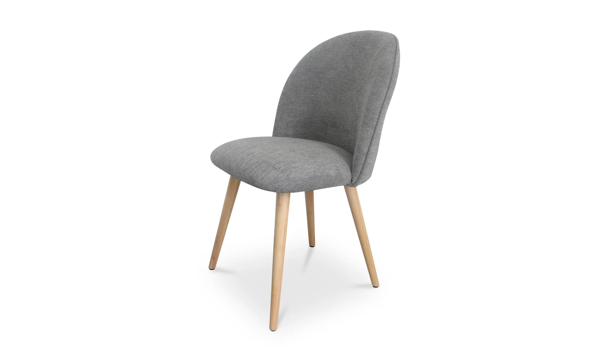 Moe's Home Clarissa Dining Chair Grey - Set Of Two - Image 9