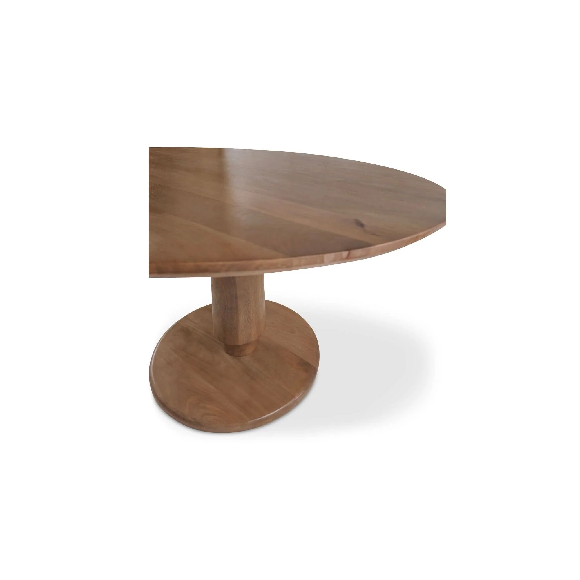 Moe's Home Clark Dining Table Brown - Image 7