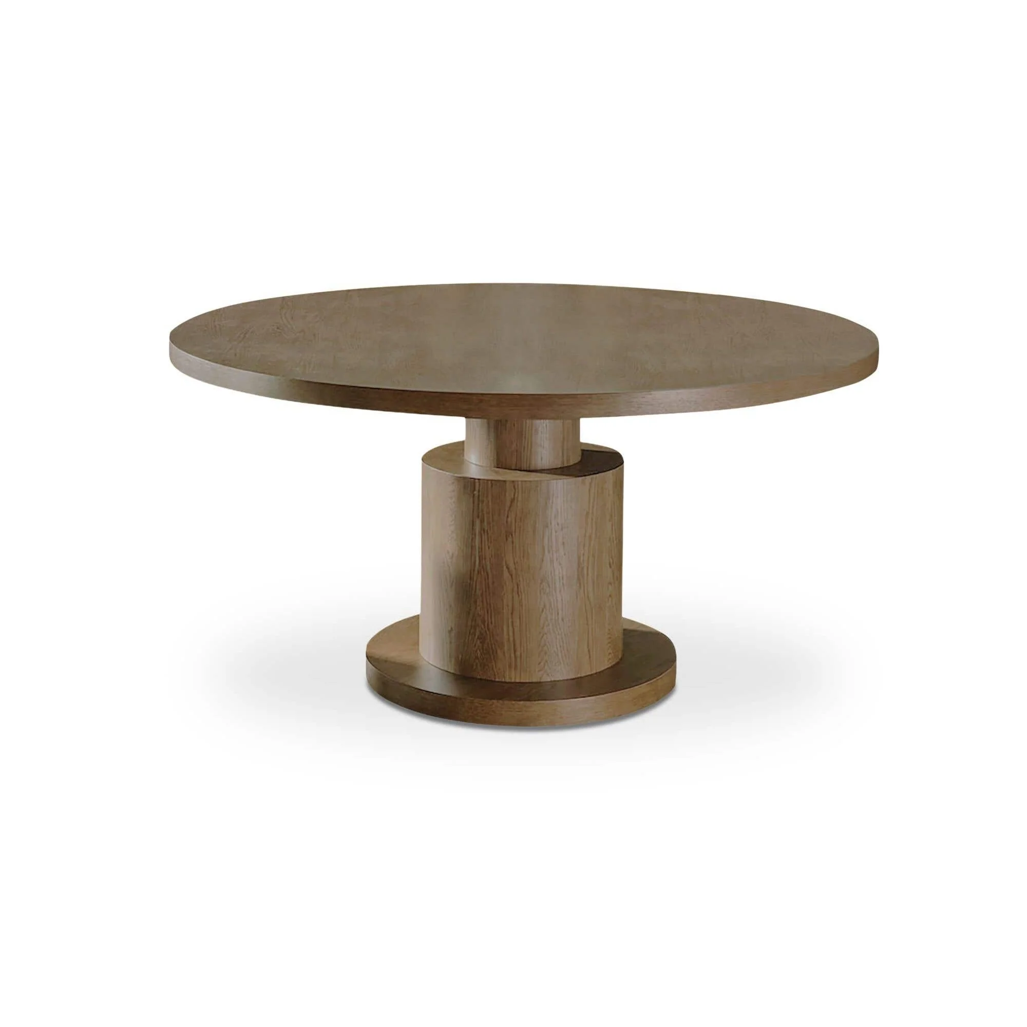 Moe's Home Clayton Dining Table Brown - Image 7