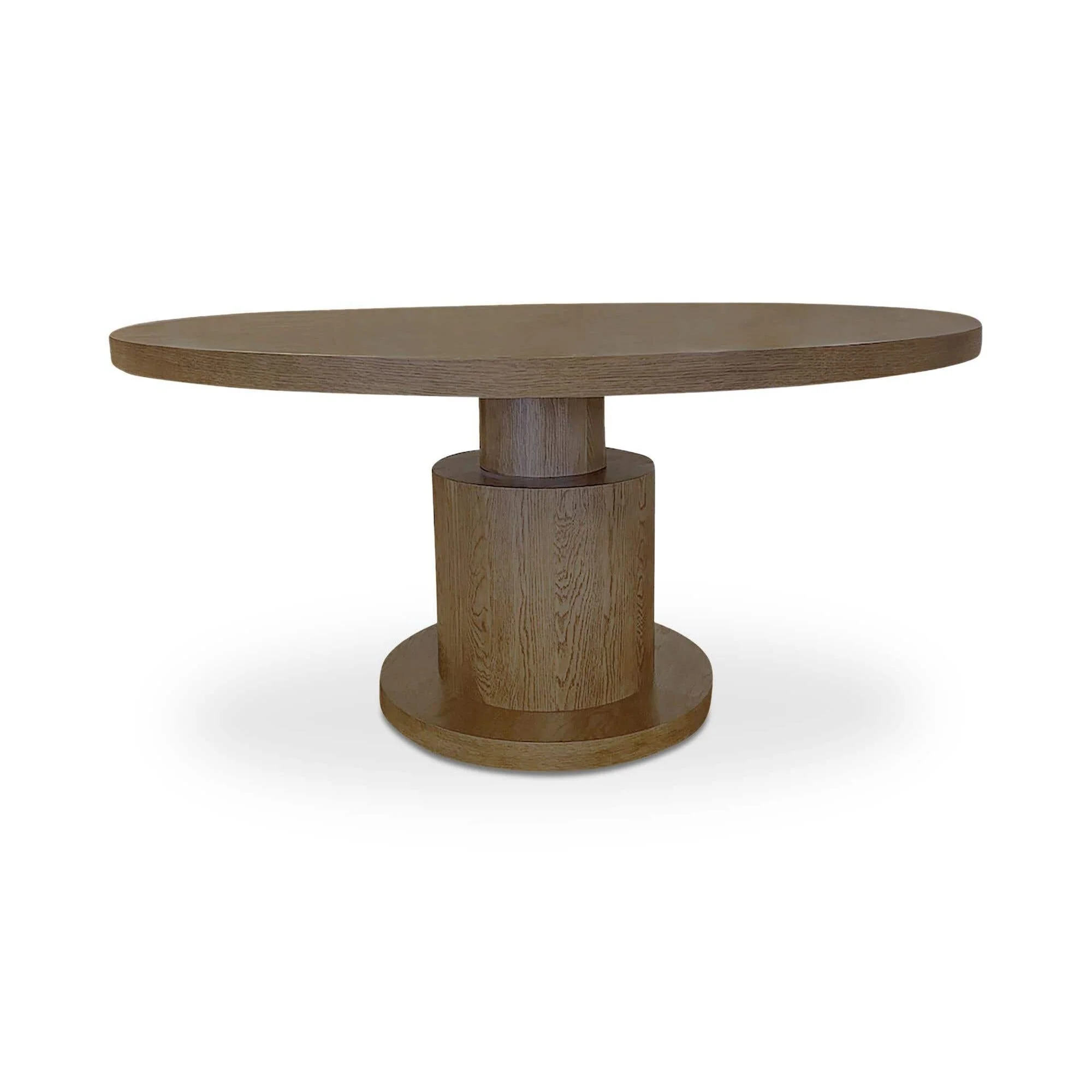 Moe's Home Clayton Dining Table Brown - Image 8
