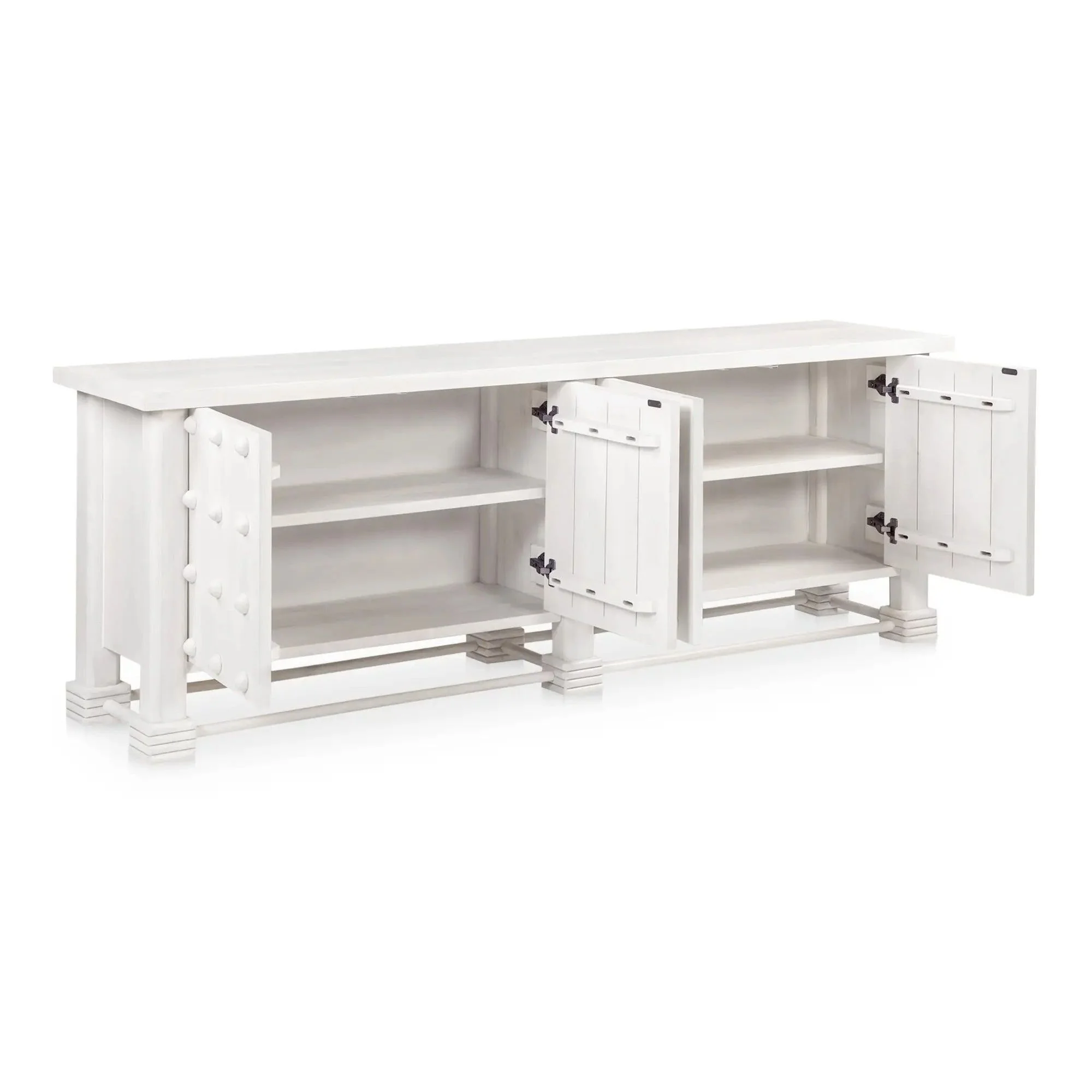 Moe's Home Collection Clement Whitewashed Sideboard - Image 6