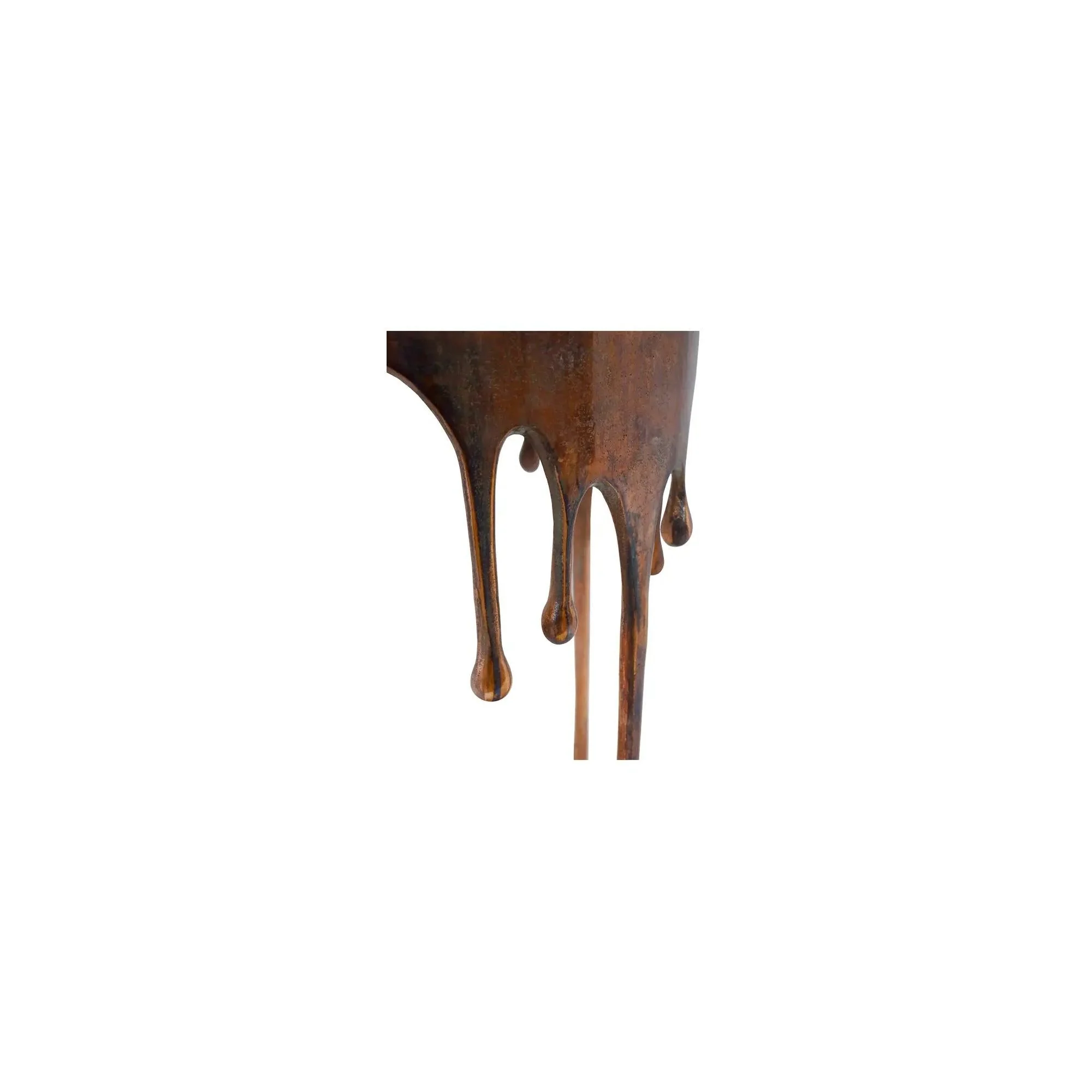 Moe's Home Collection Copperworks Antique Copper Accent Table - Image 3