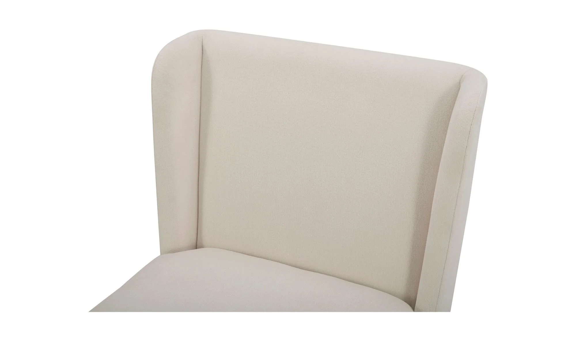 Moe's Home Cormac Rolling Dining Chair Cream - Image 7