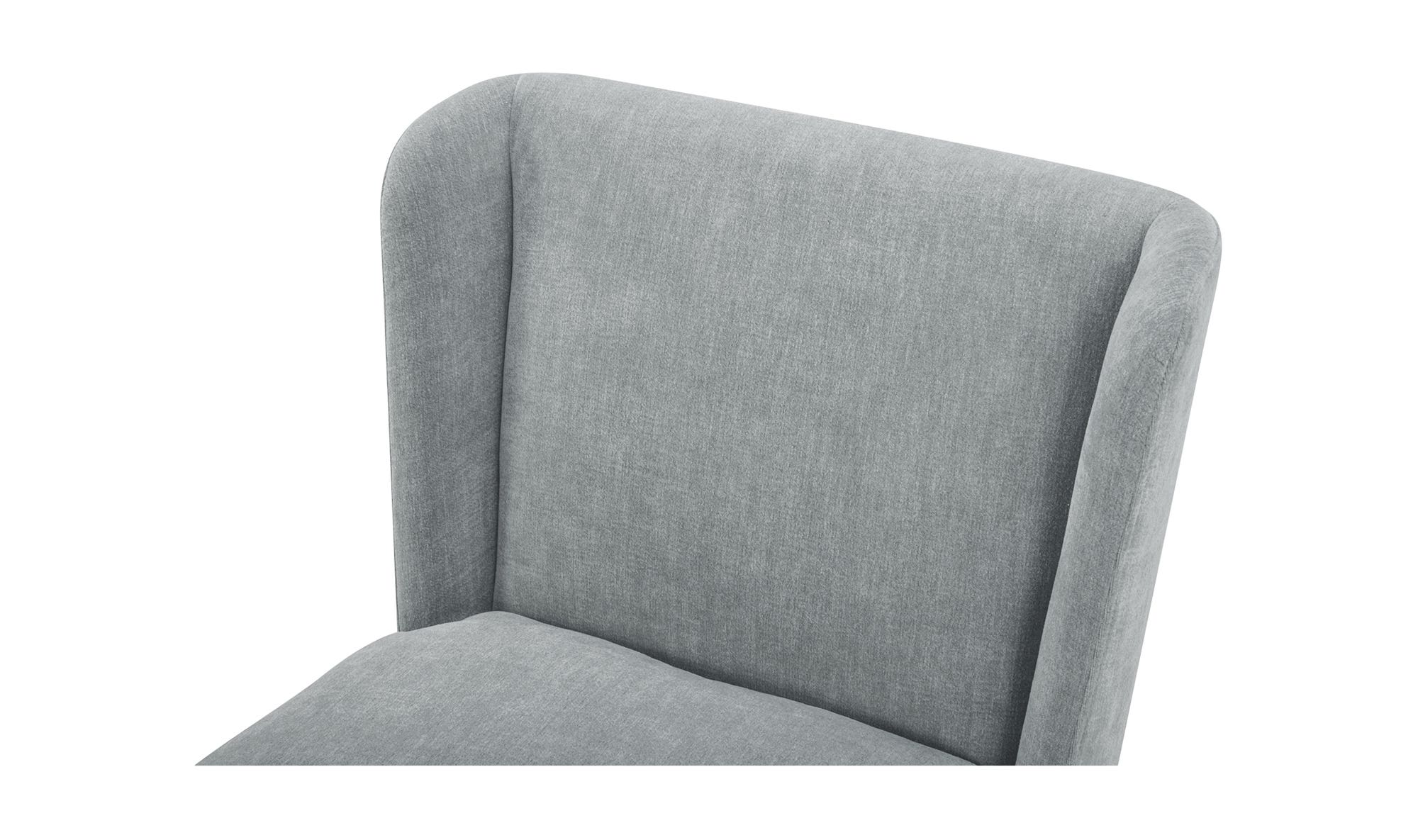 Moe's Home Cormac Rolling Dining Chair Slate Green - Image 6