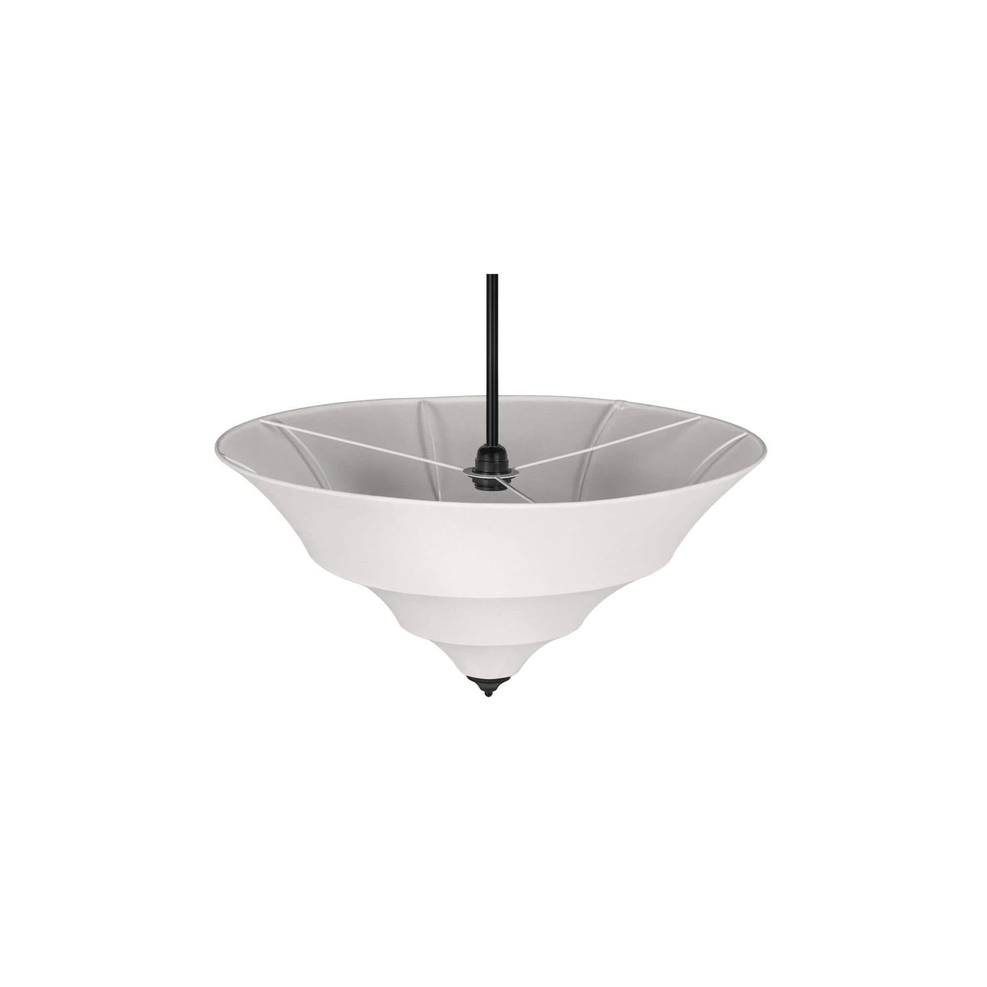 Moe's Home Corrina Pendant Lamp Large White - Image 4
