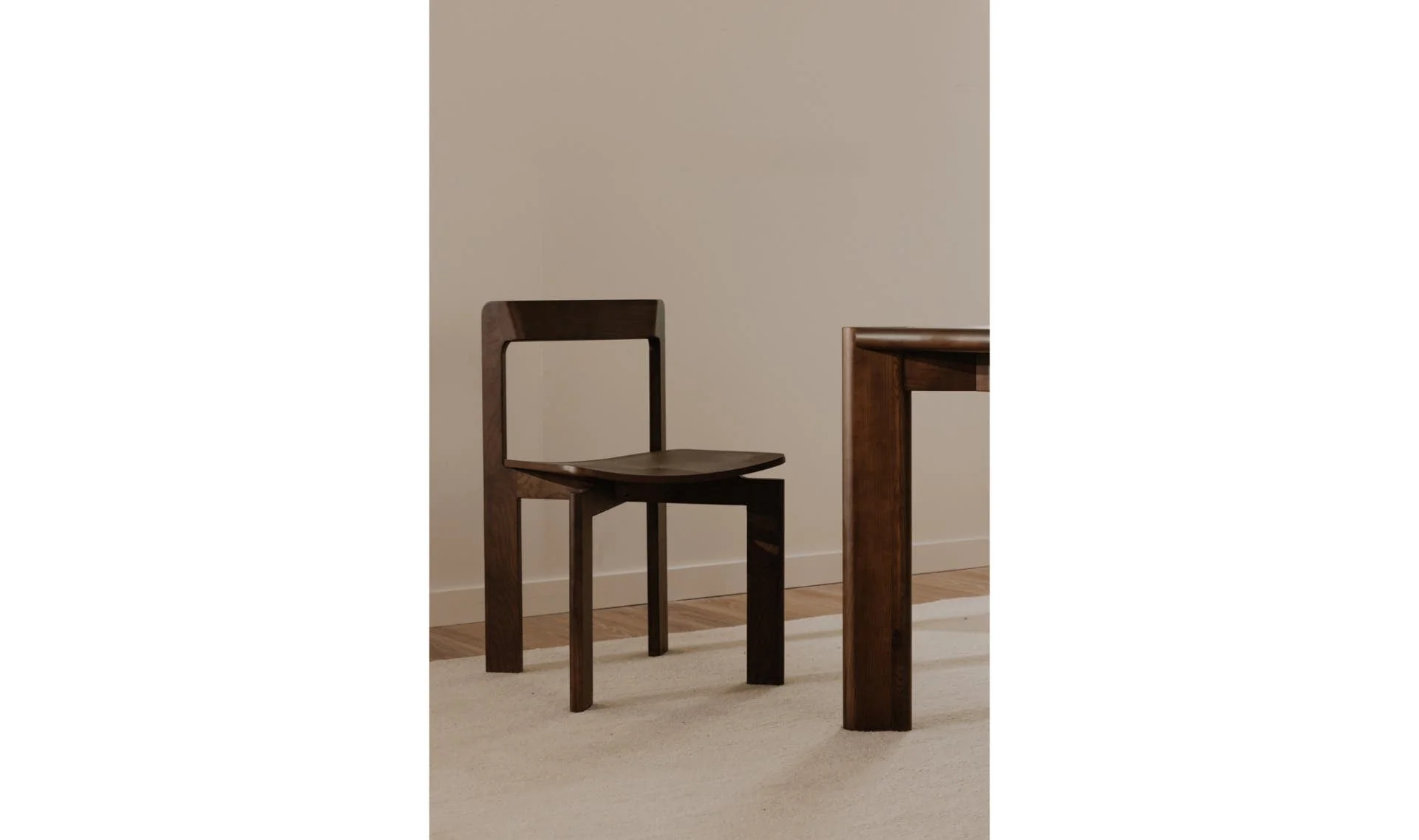 Moe's Home Daifuku Dining Chair Brown – Set Of Two - Image 4