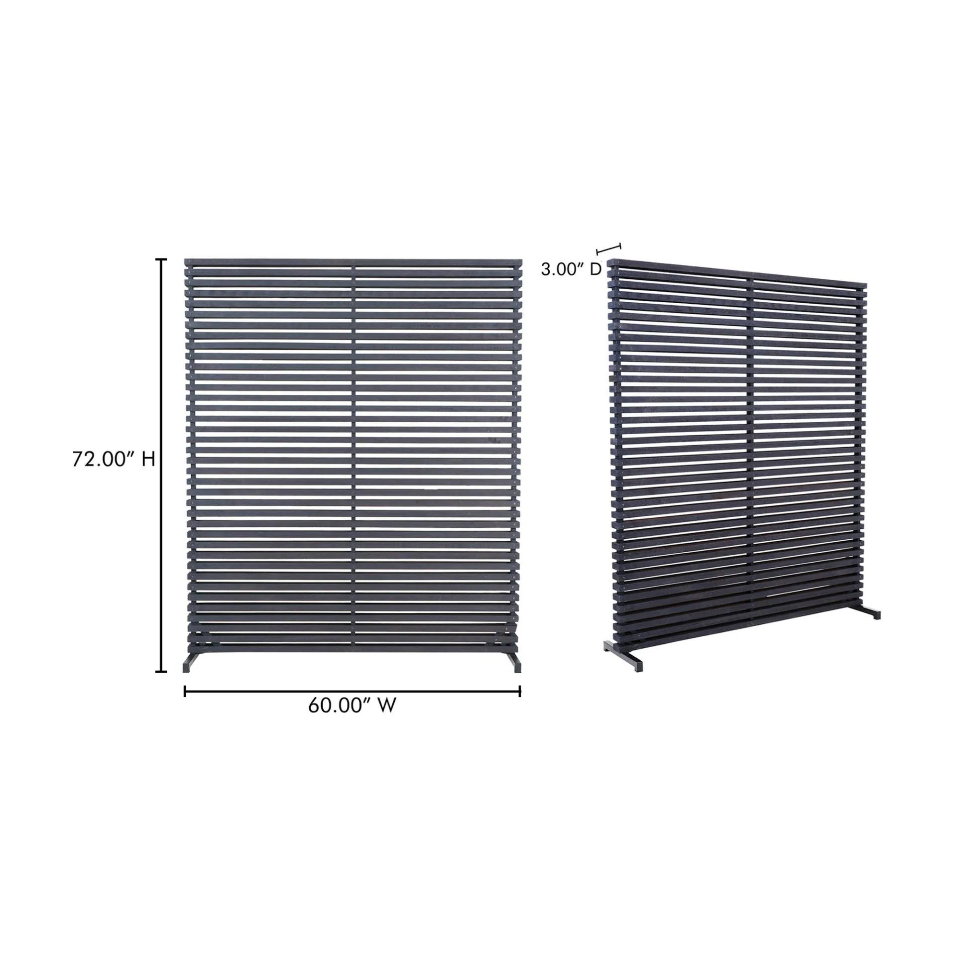 Moe's Home Dallin Screen Black - Image 7