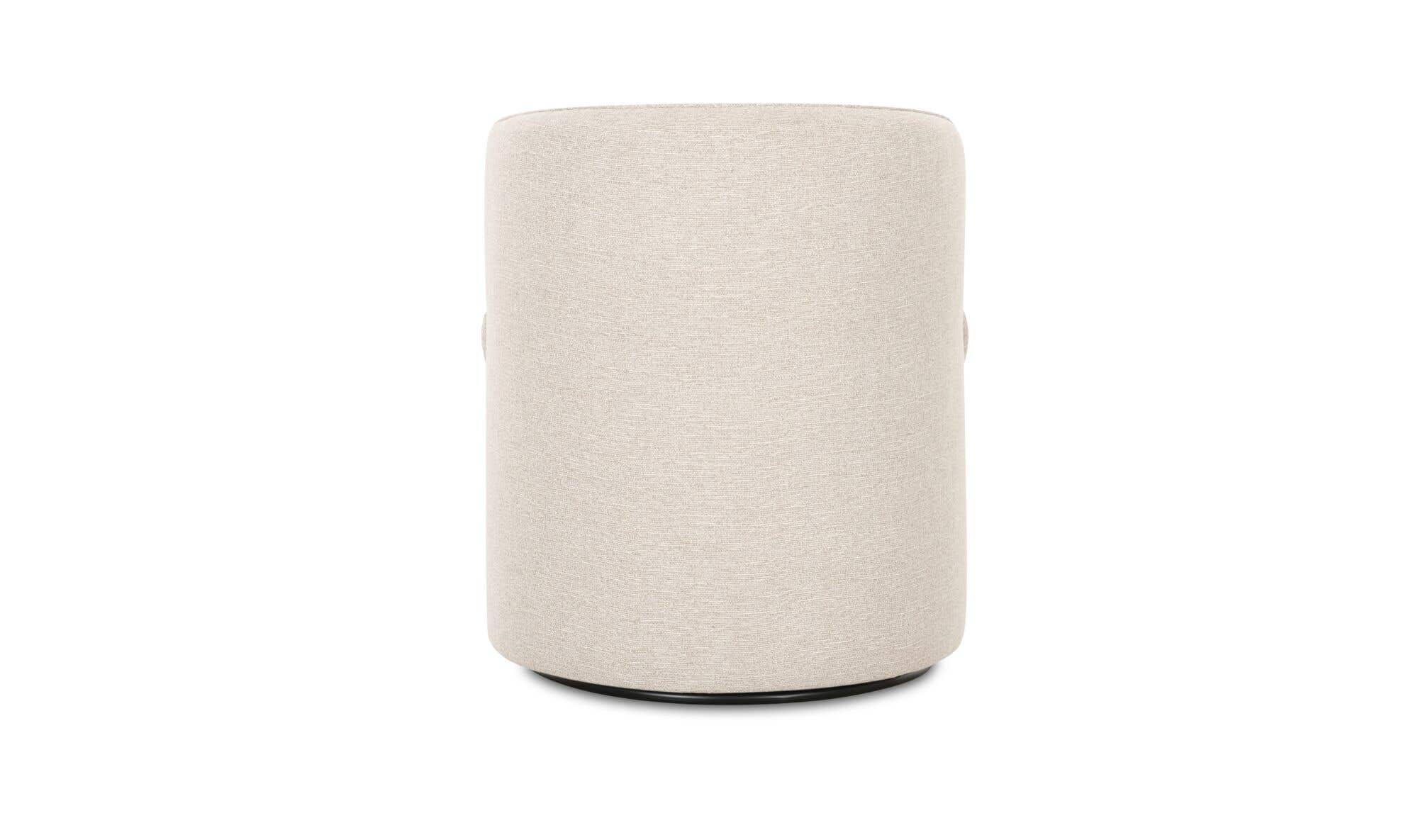 Moe's Home Dane Swivel Dining Chair Oatmeal - Image 8