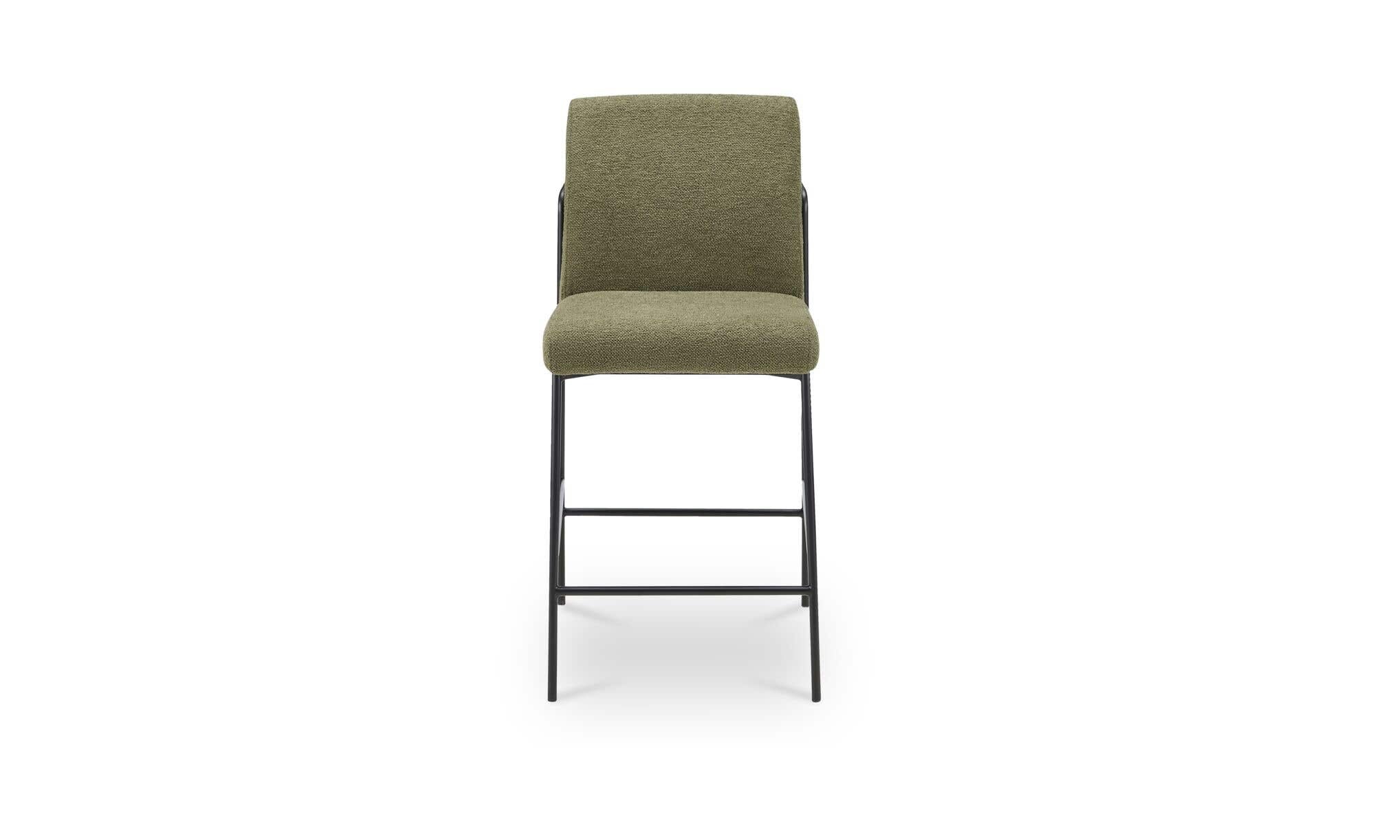 Moe's Home Danny Counter Stool Green