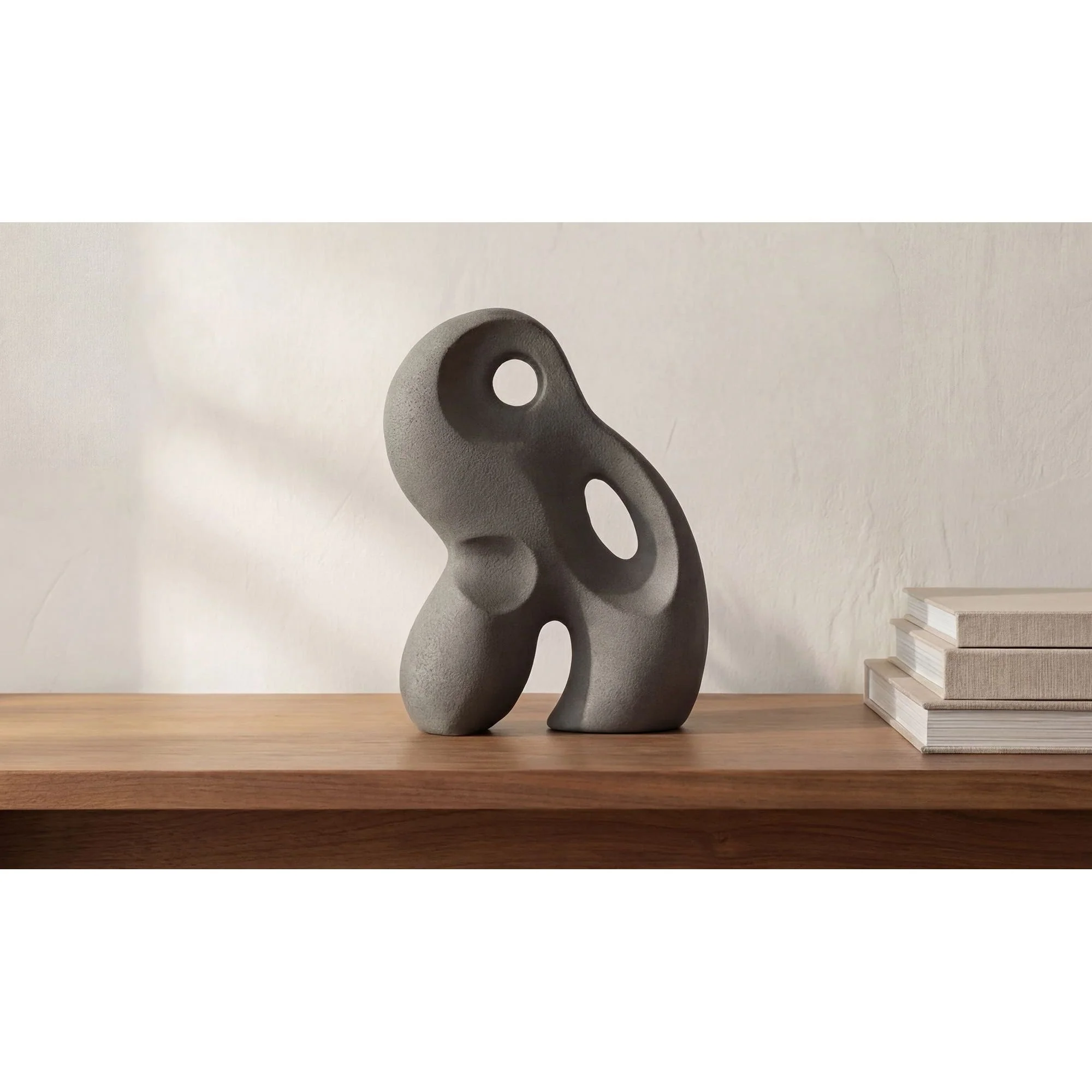 Moe's Home Dara Ecomix Sculpture Charcoal - Image 2