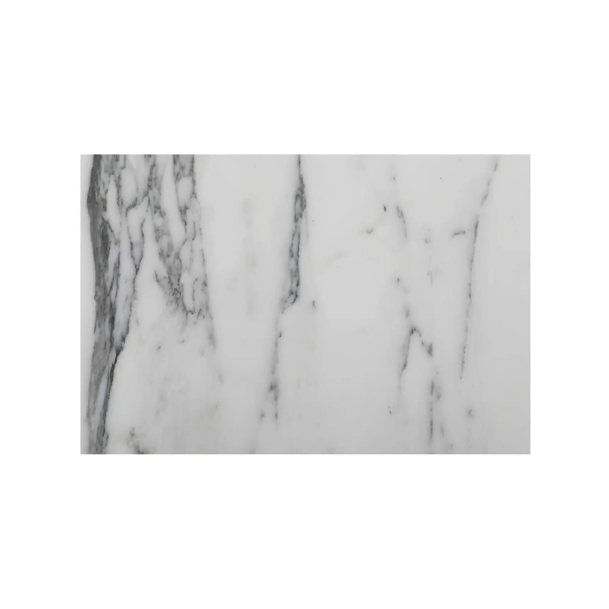Moe's Home Collection Dash White Calacatta Marble Accent Table - Image 11