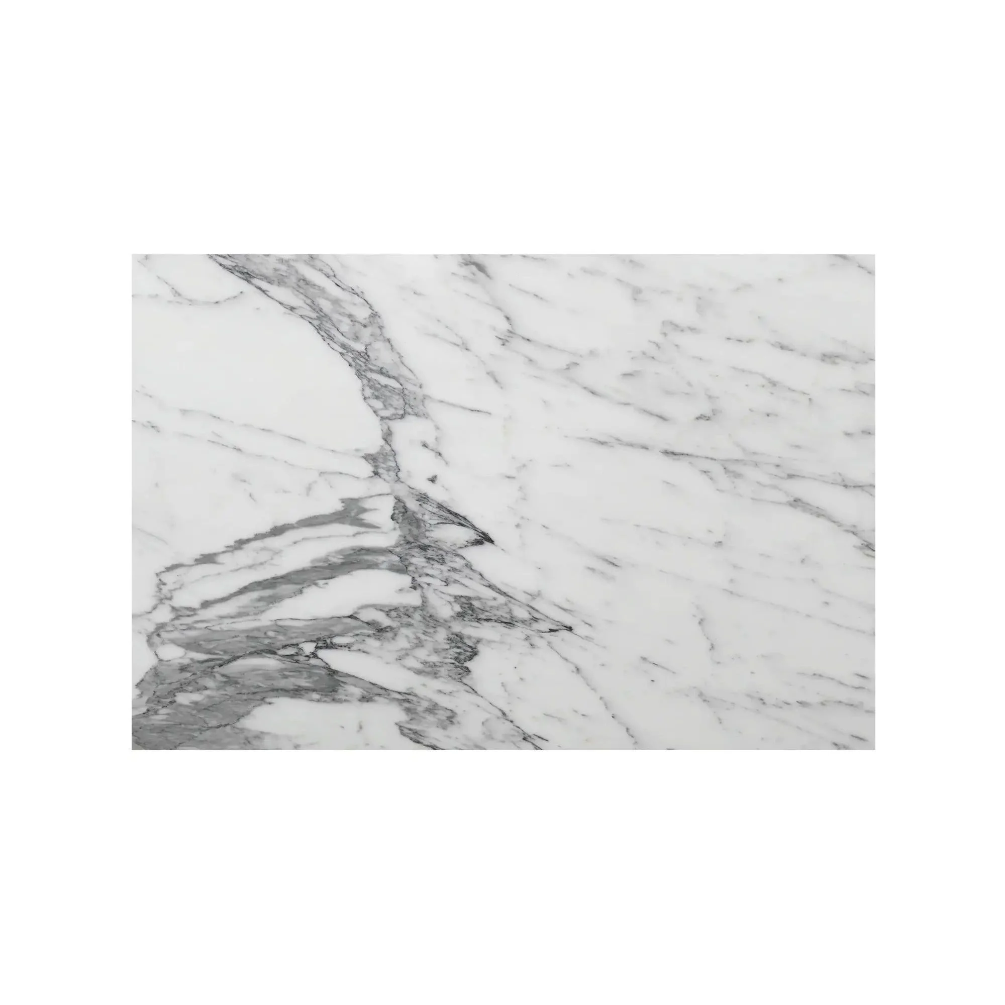 Moe's Home Collection Dash White Calacatta Marble Accent Table - Image 15