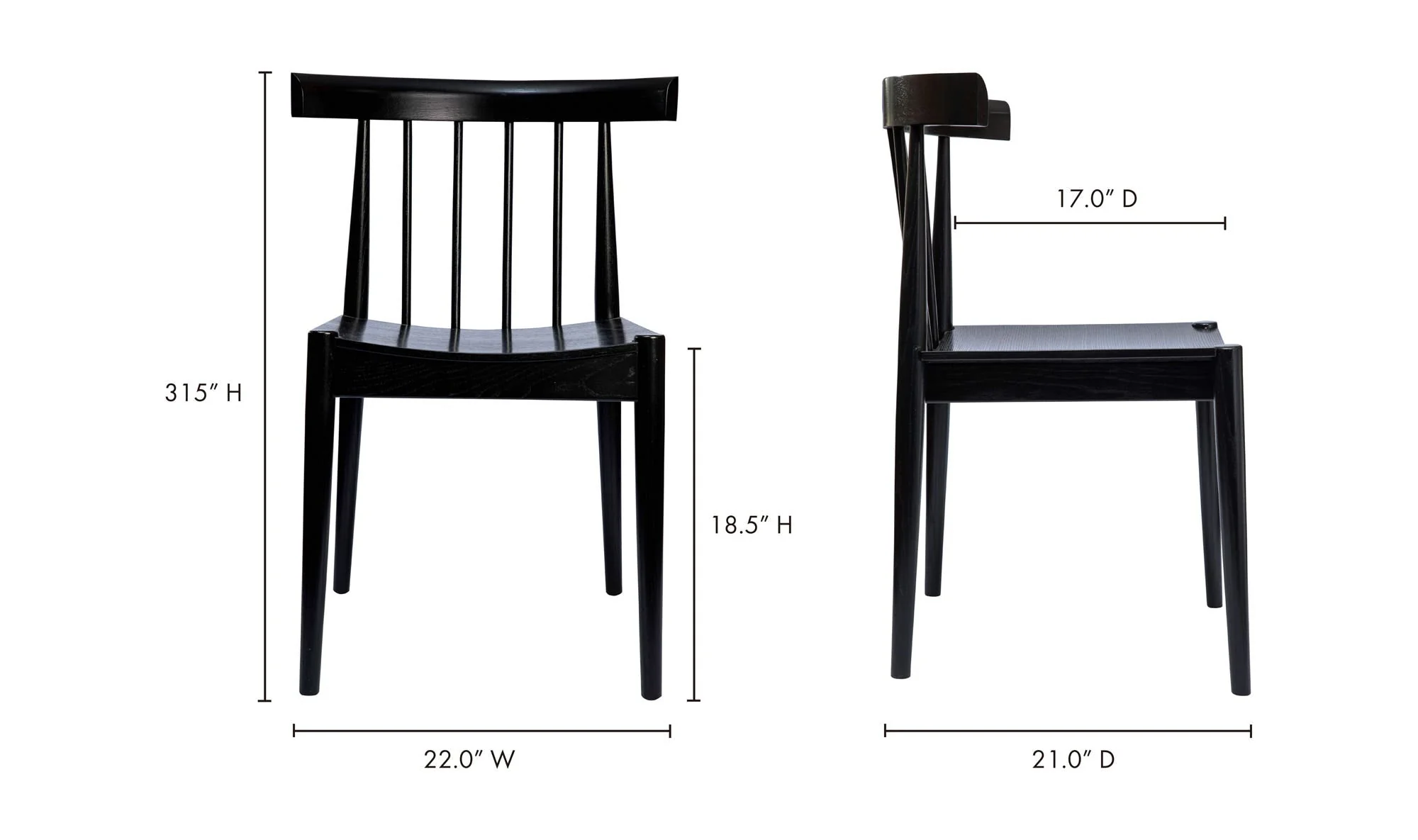 Moe's Home Day Dining Chair - Image 13