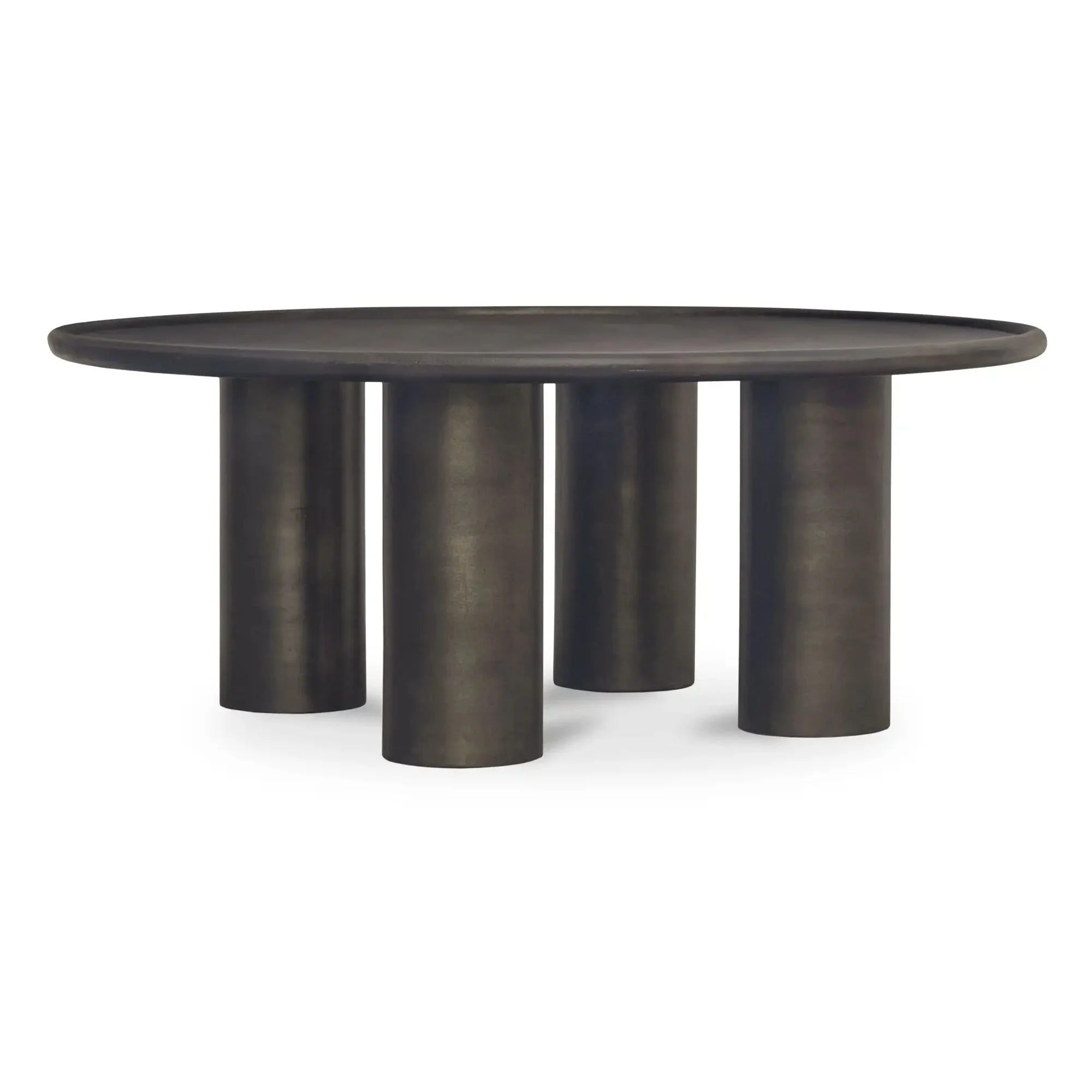 Moe's Home Collection Deacon Deep Bronze Outdoor Coffee Table - Image 2