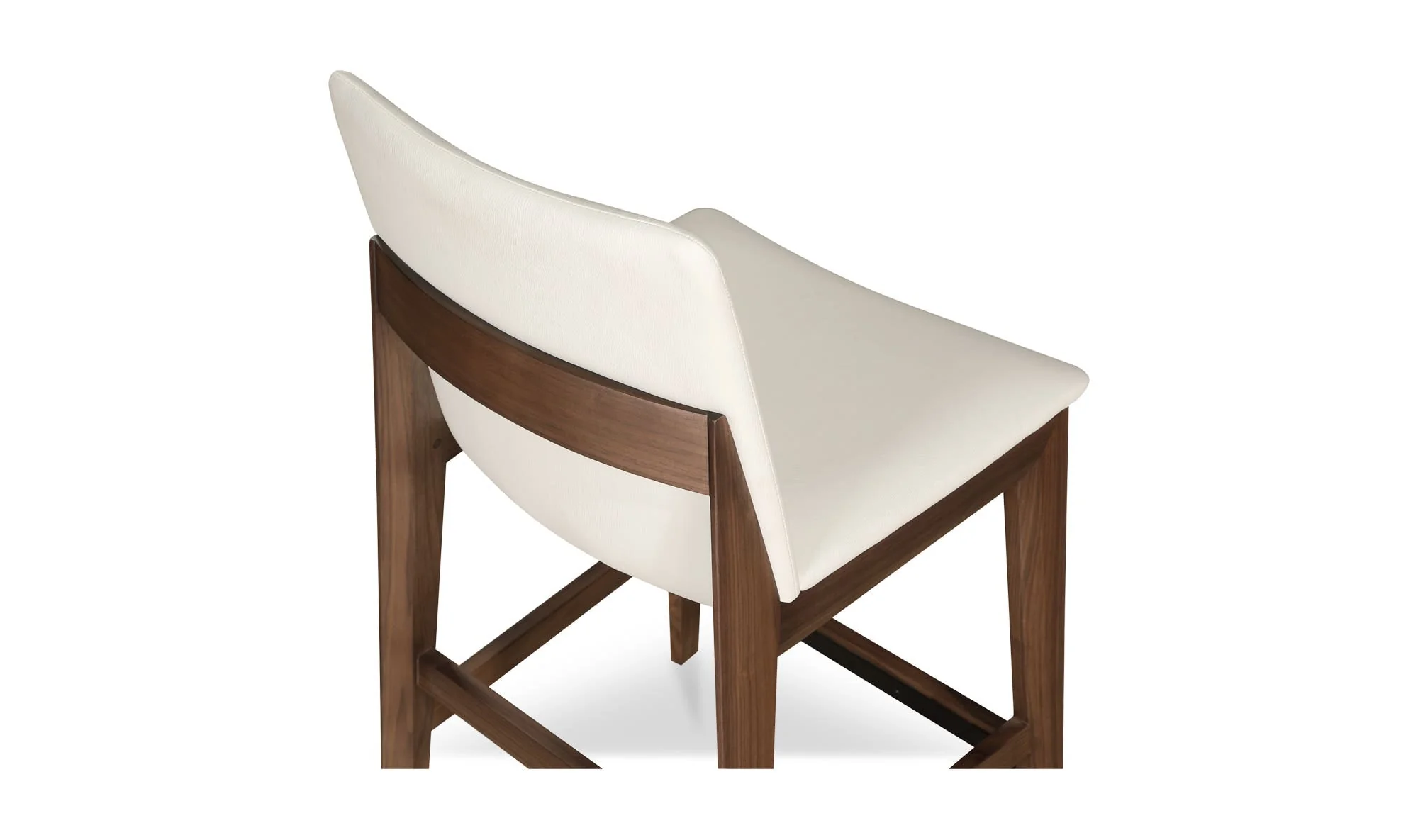 Moe's Home Deco Counter Stool White PVC - Image 6