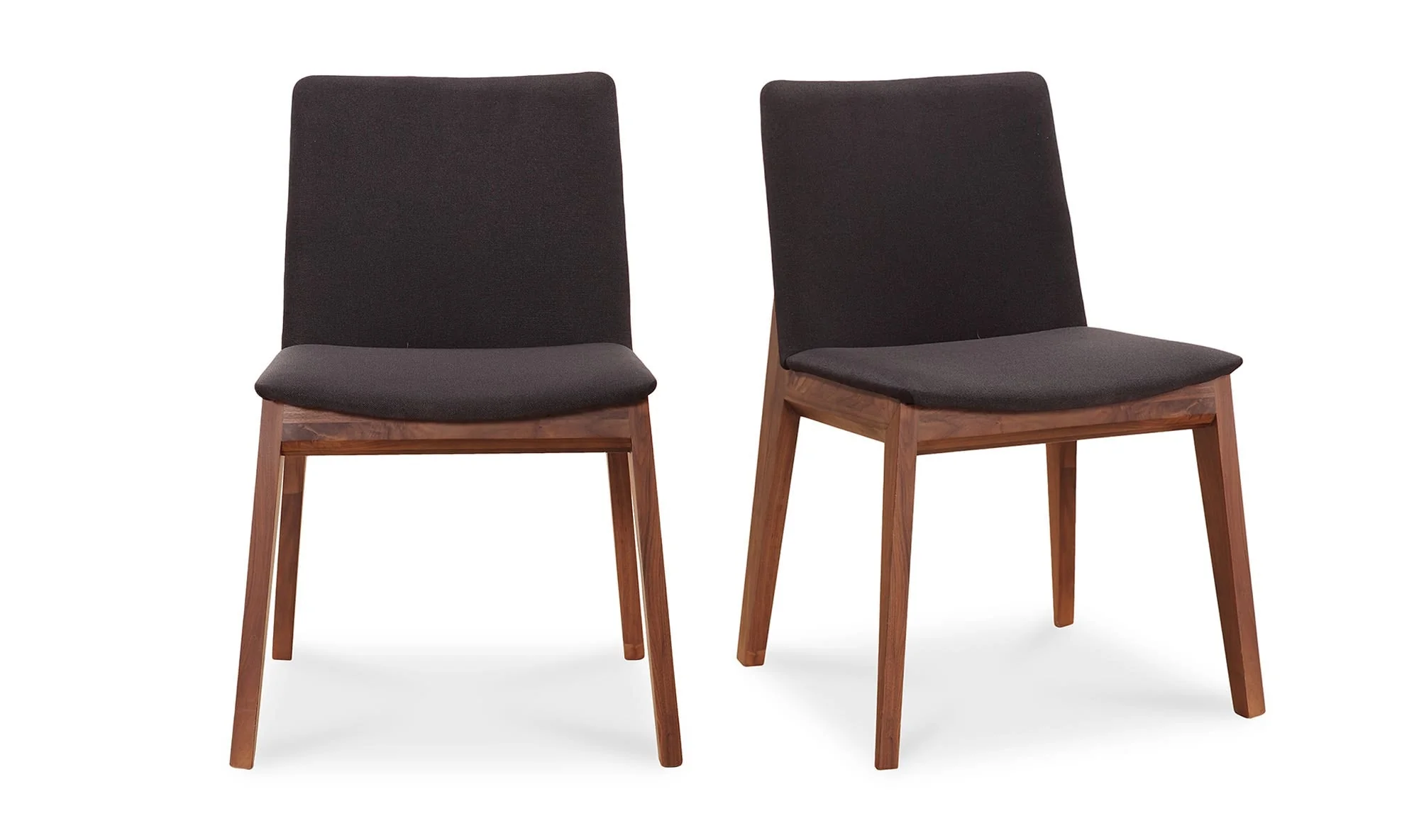 Moe's Home Deco Dining Chair Black- Set Of Two