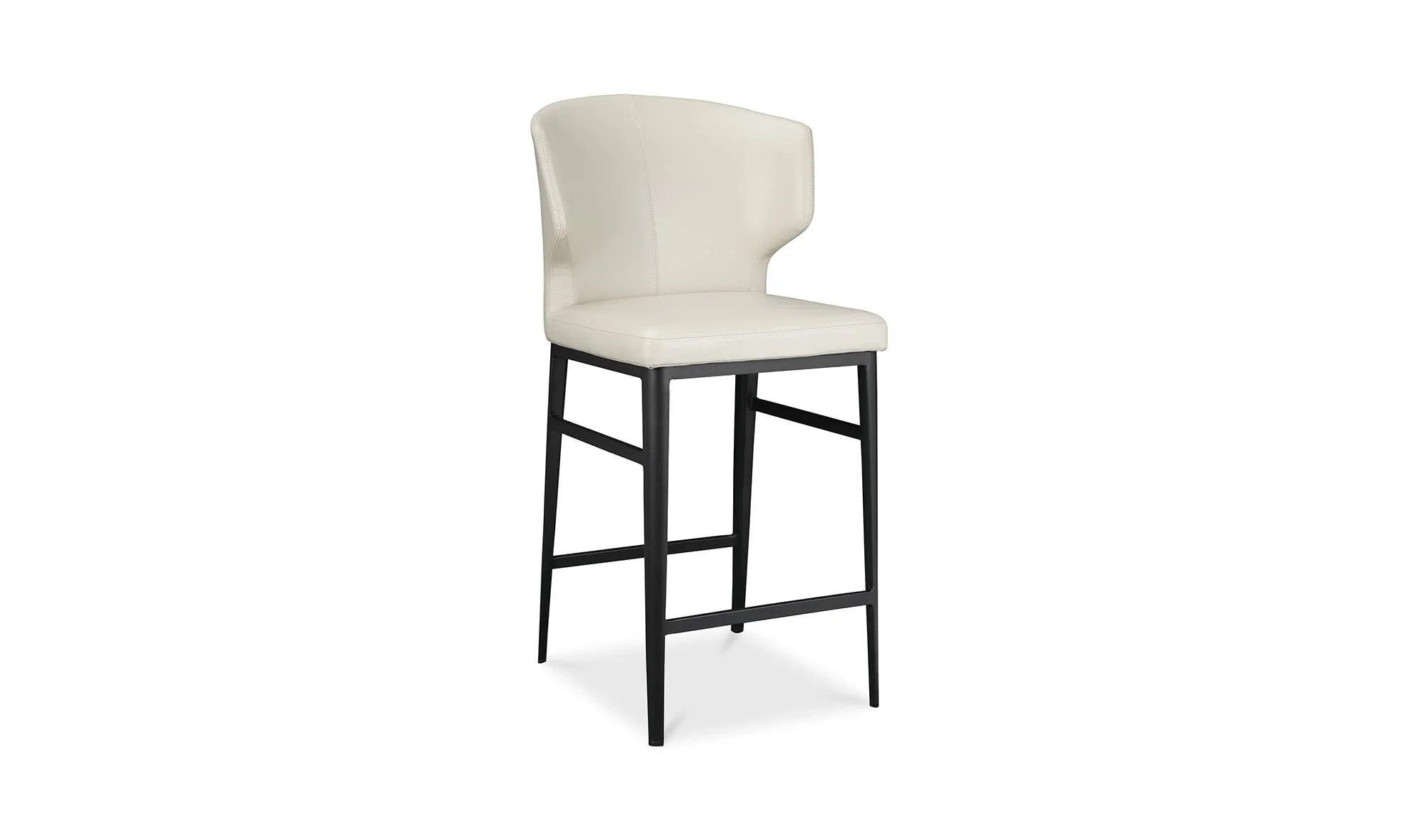 Moe's Home Delaney Counter Stool Beige - Image 4