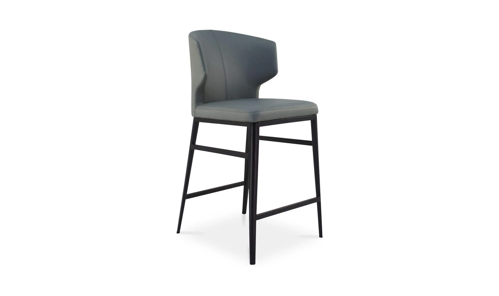 Moe's Home Delaney Counter Stool Grey - Image 3