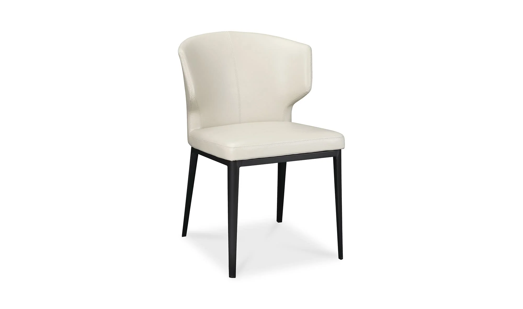 Moe's Home Delaney Dining Chair Beige - Set Of Two - Image 5