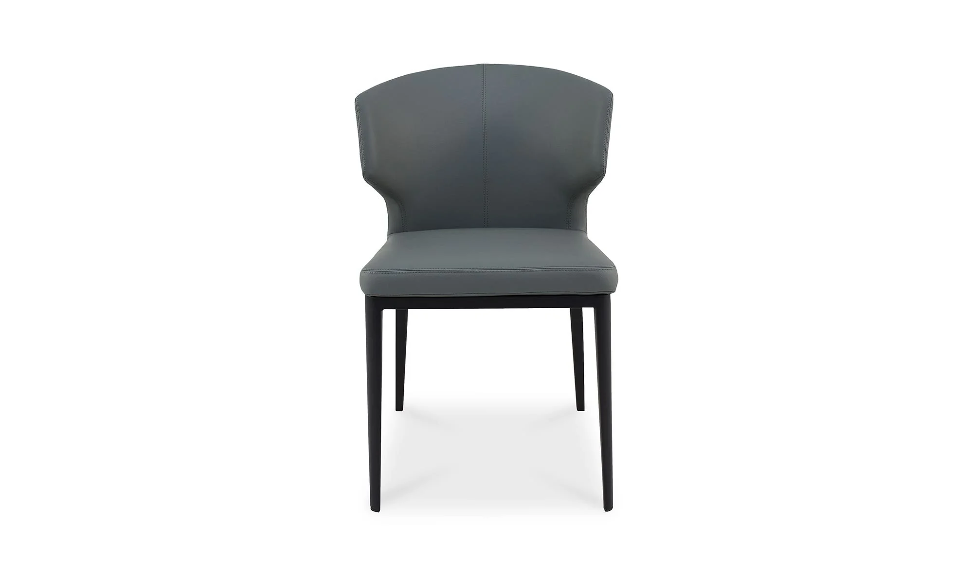 Moe's Home Delaney Dining Chair Grey - Set Of Two - Image 4