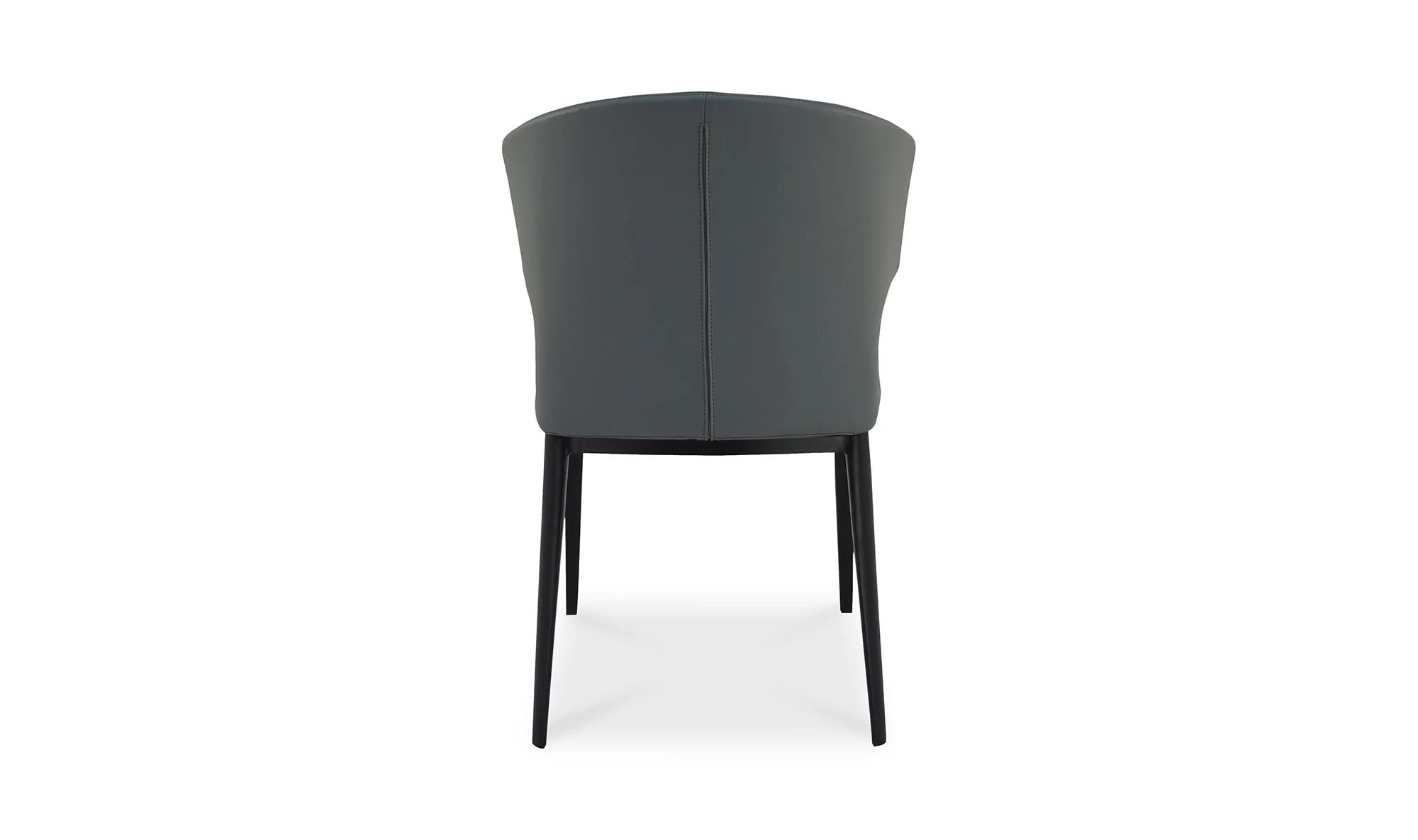 Moe's Home Delaney Dining Chair Grey - Set Of Two - Image 6