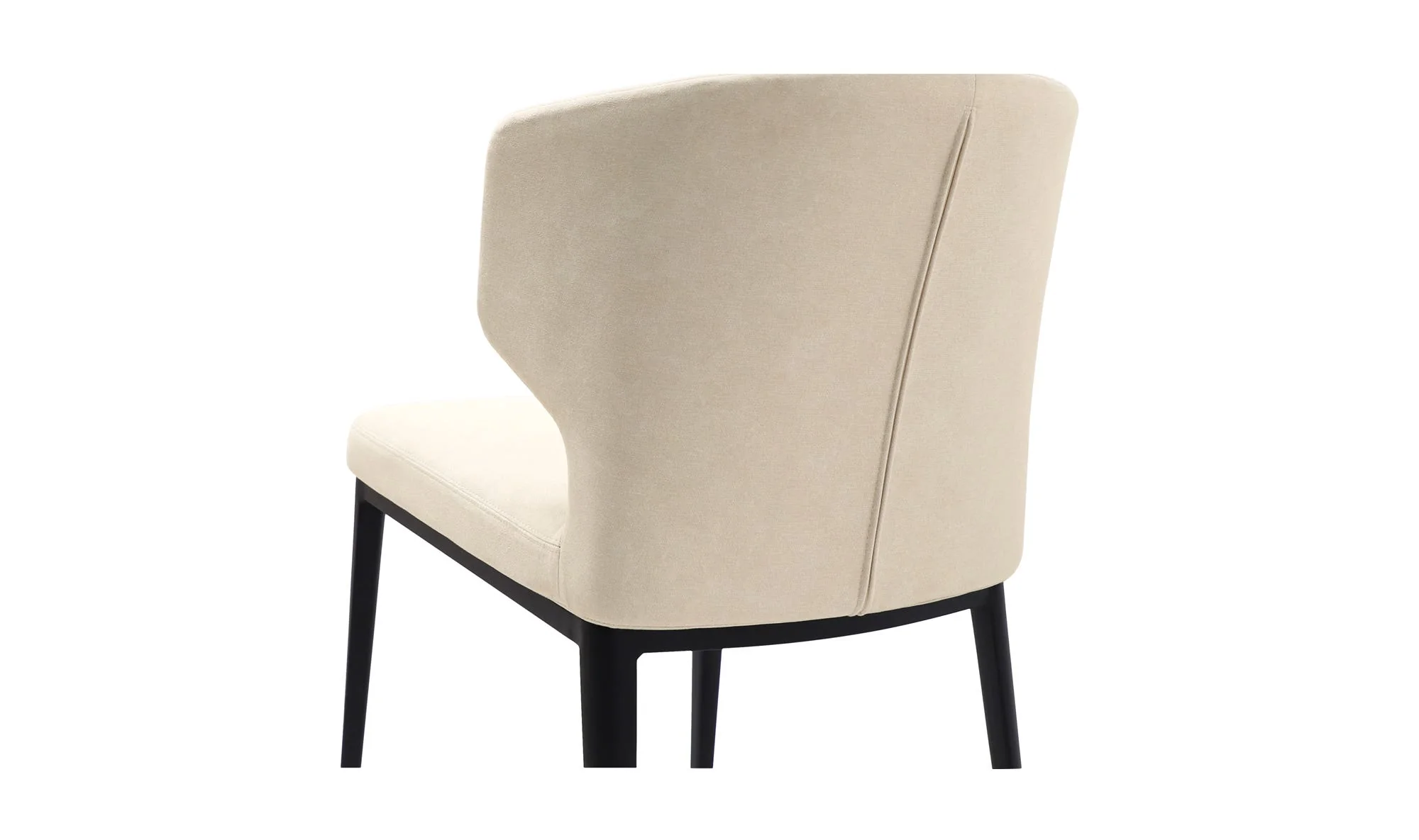 Moe's Home Delaney Dining Chair Warm Beige-Set of Two - Image 9