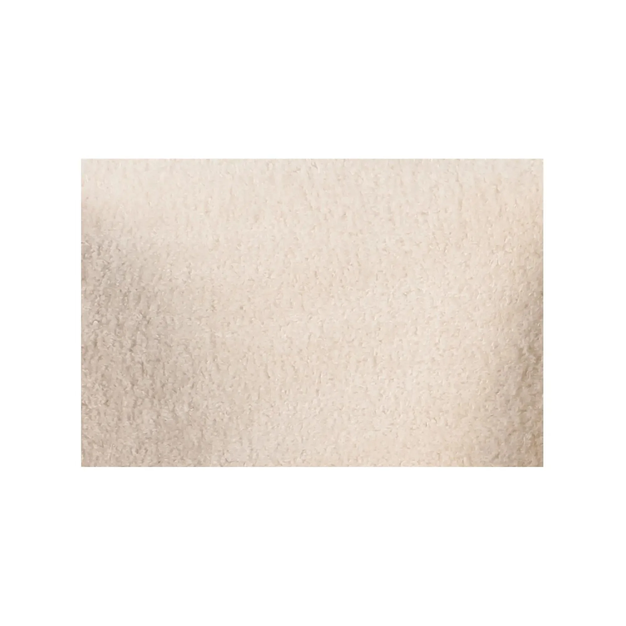 Moe's Home Collection Devlin Cream Faux Fur Lounge Chair - Image 12
